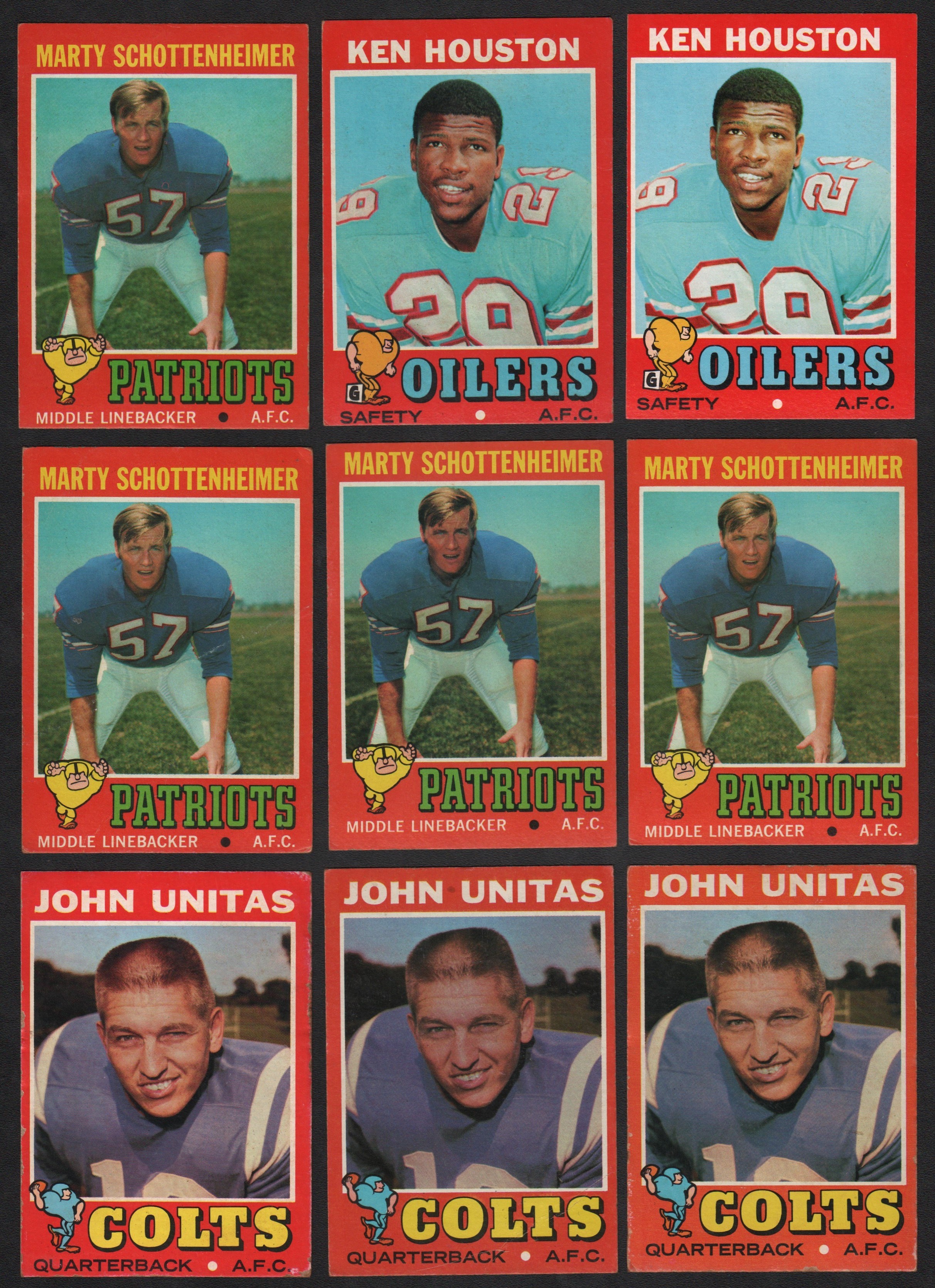 - 1970-73 Topps Football Card Collection (4,000+)