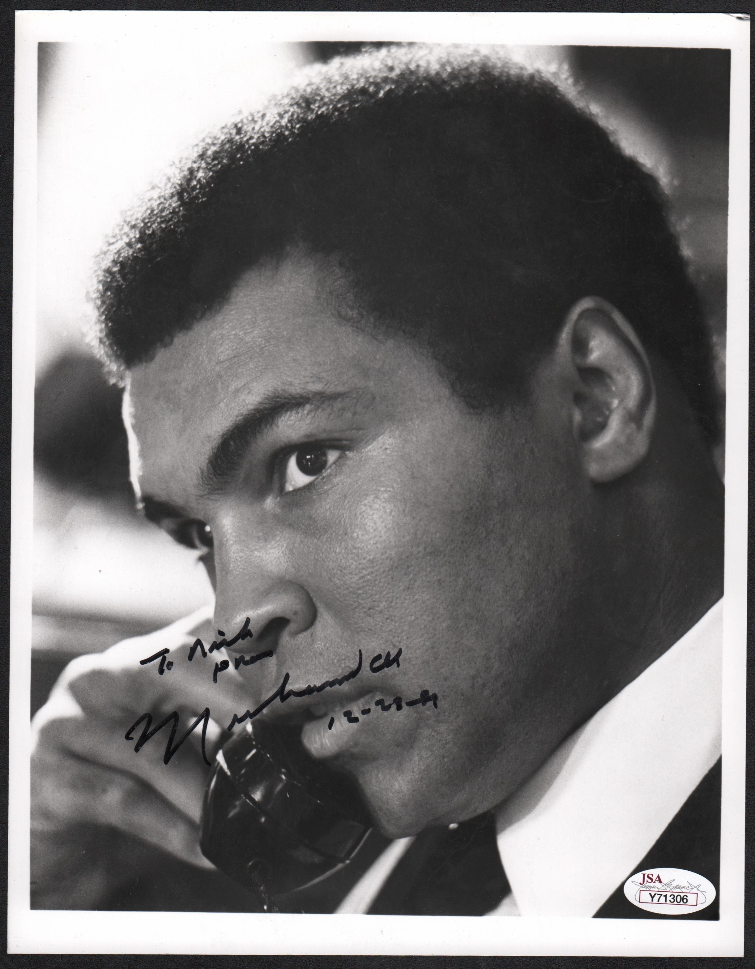 - Muhammad Ali Autograph Lot of 3