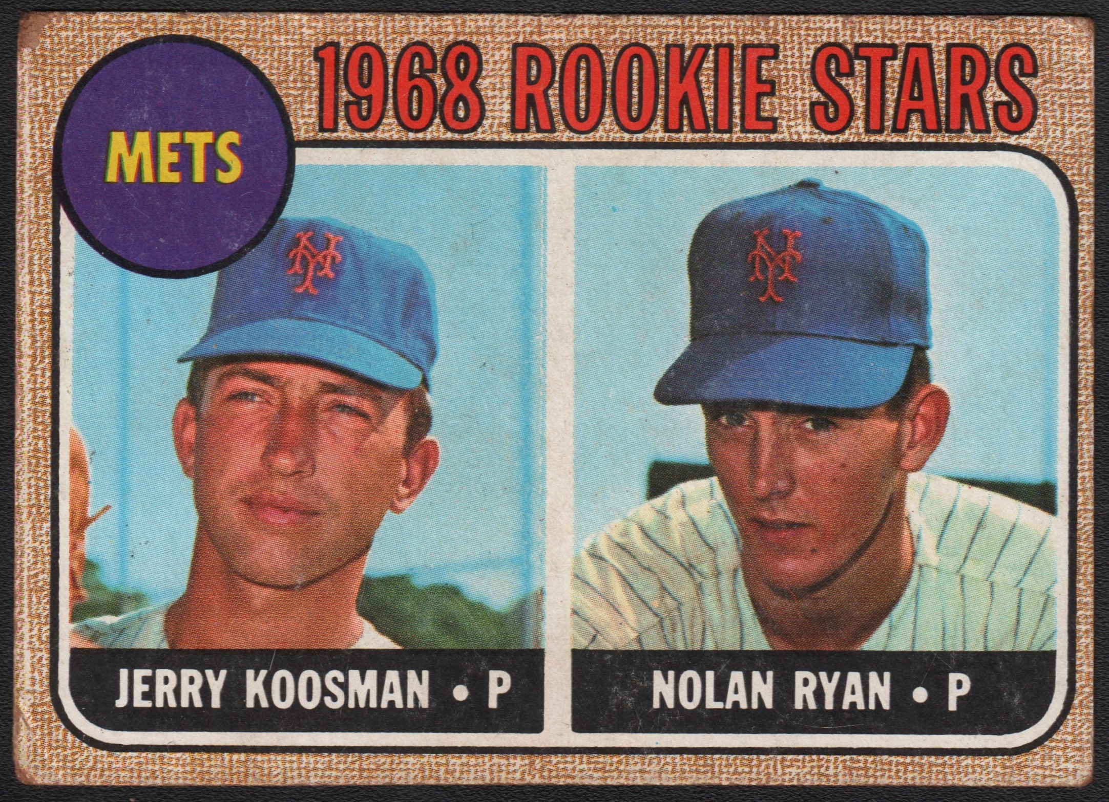 - 1968 Topps #177 Nolan Ryan Rookie Card