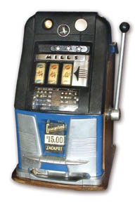 Slot Machines - Mills Hi-Top Five-Cent Slot Machine