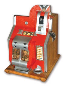 Slot Machines - Mills Q-T One-Cent Slot Machine