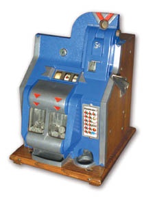 Slot Machines - Mills Q-T Five-Cent Slot Machine
