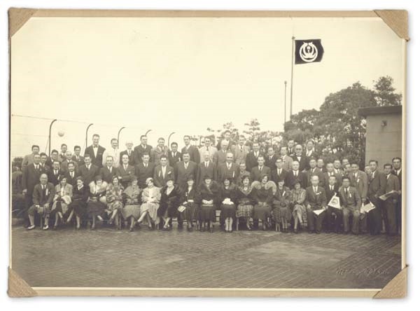 Japan - 1934 Tour of Japan Presentational Photograph (5.5x8”).