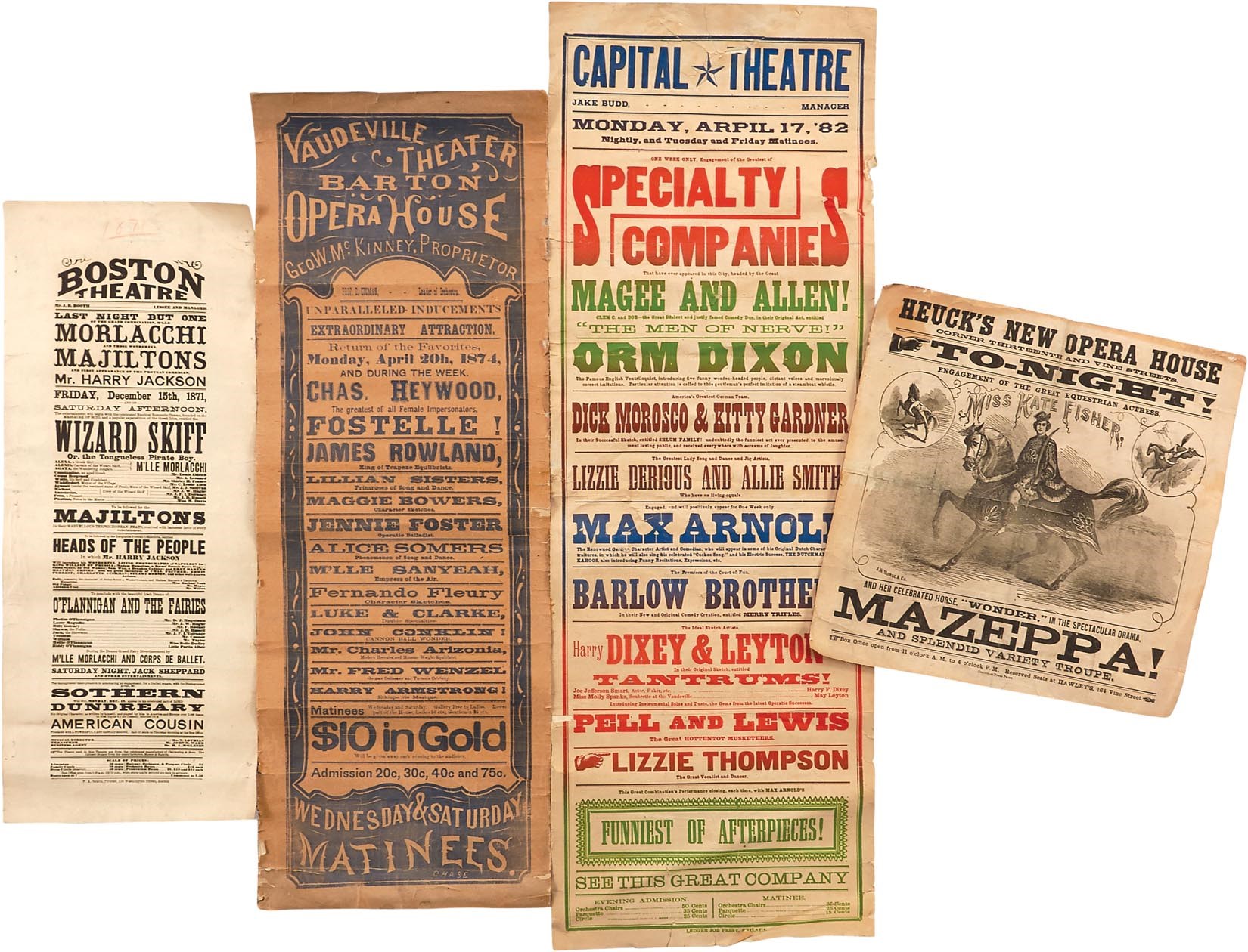 19th & 20th Century Theater Poster Collection (97)