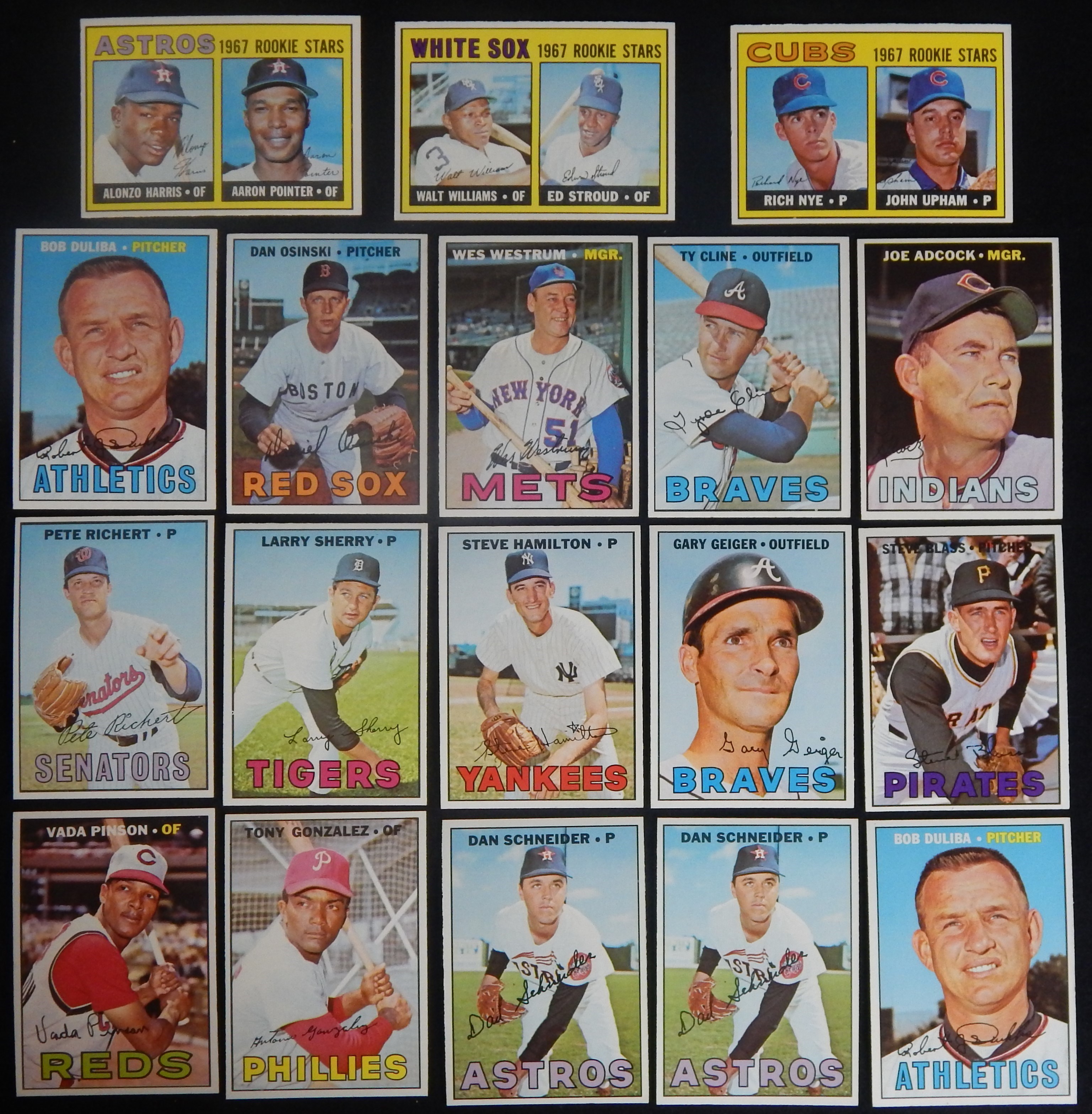 - 1967 Topps HIGH GRADE High Number Collection (74)