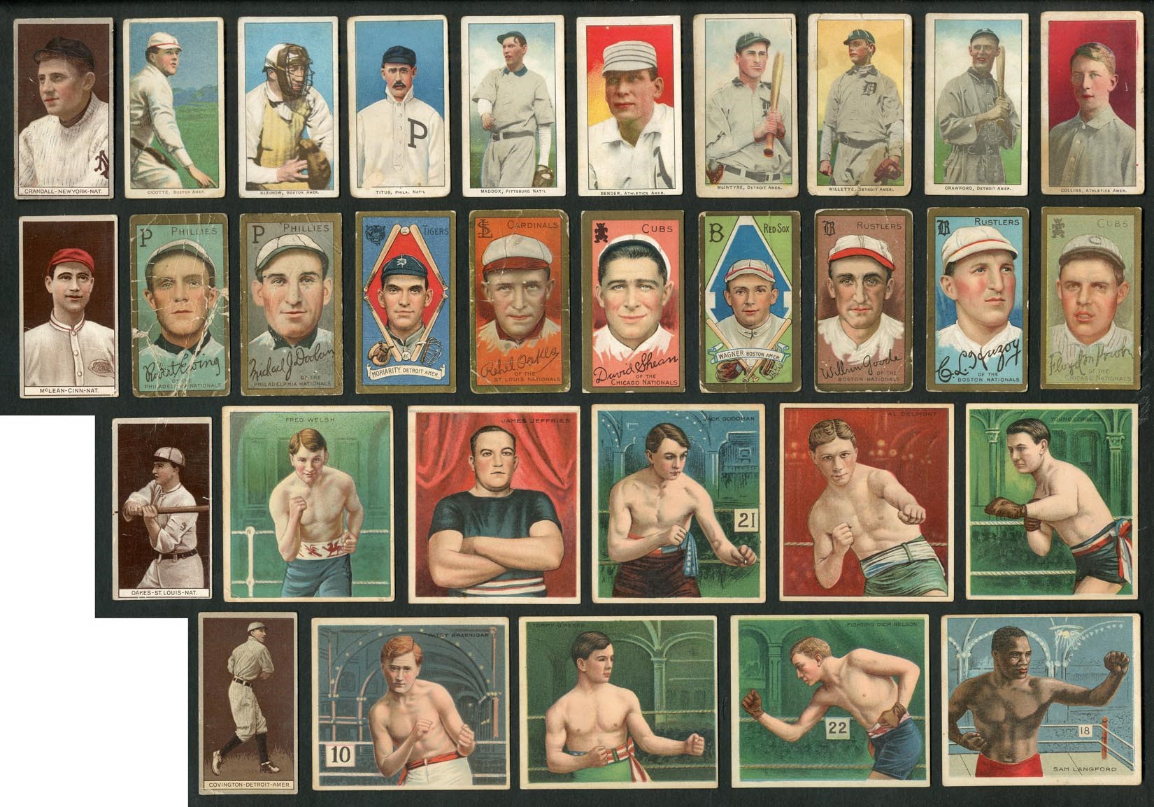 - Pre-War Baseball and Boxing Tobacco/Caramel Collection with HOFers!