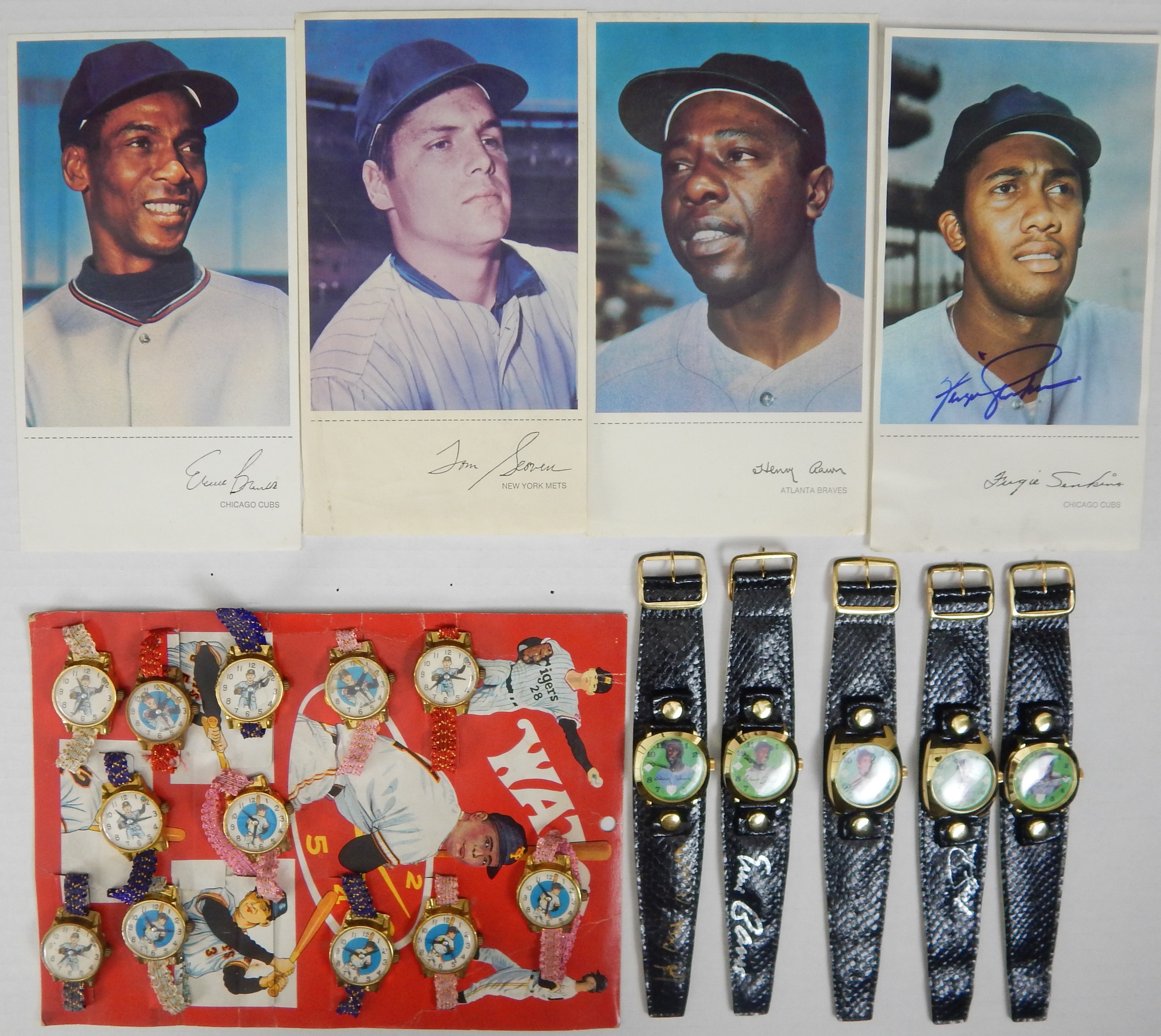 - 1970 Sports Illustrated Signed and  Sadaharu Oh Baseball Watches