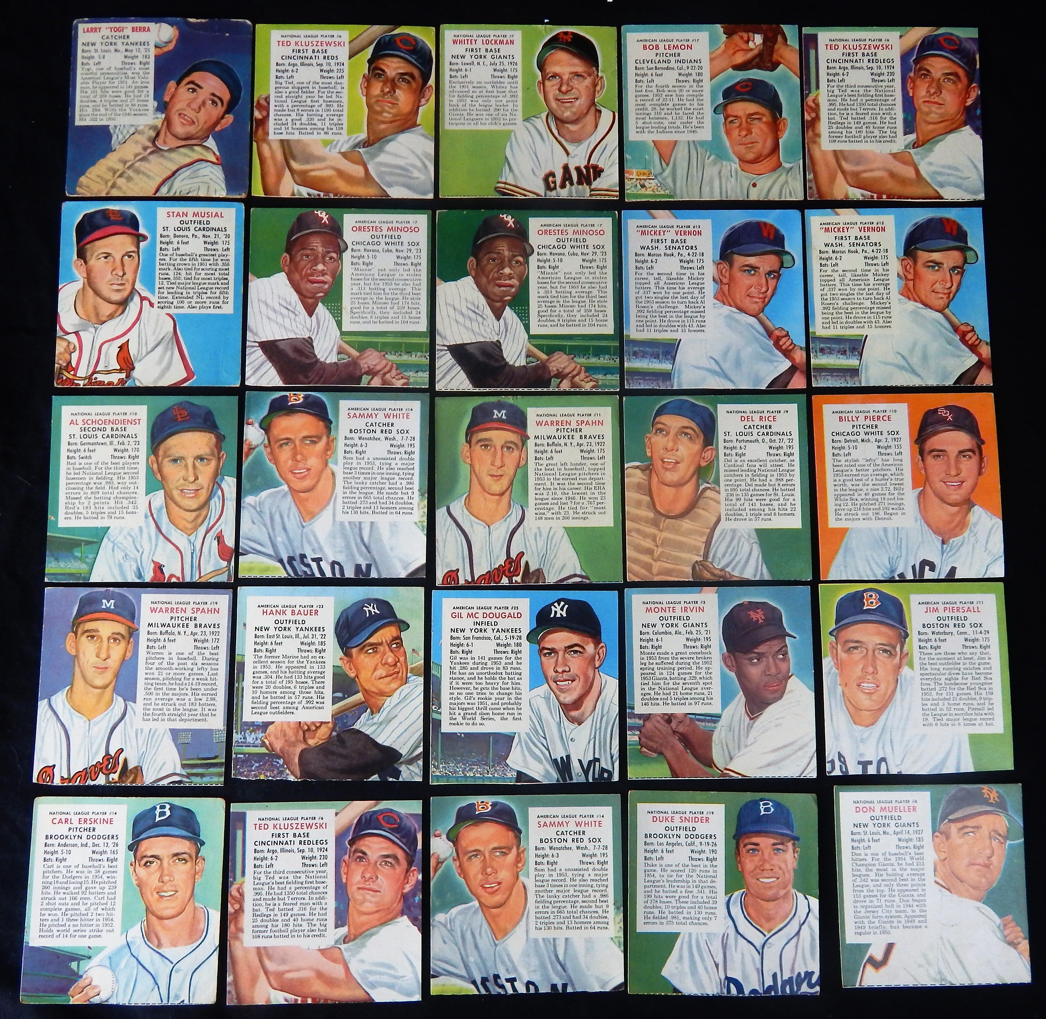 - 1952-55 Red Man Cards (29)