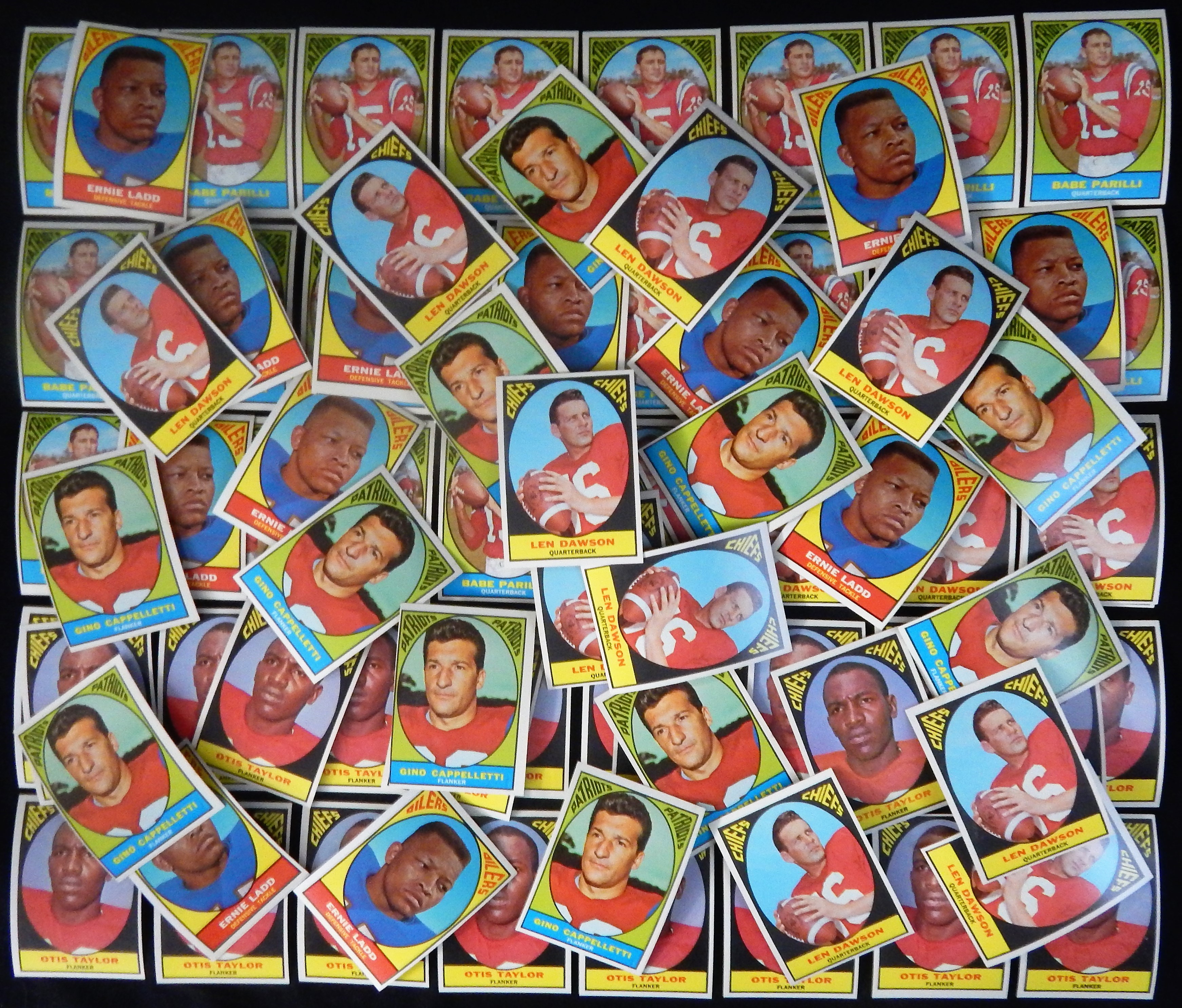 - 1967 Topps Football Collection with Stars
