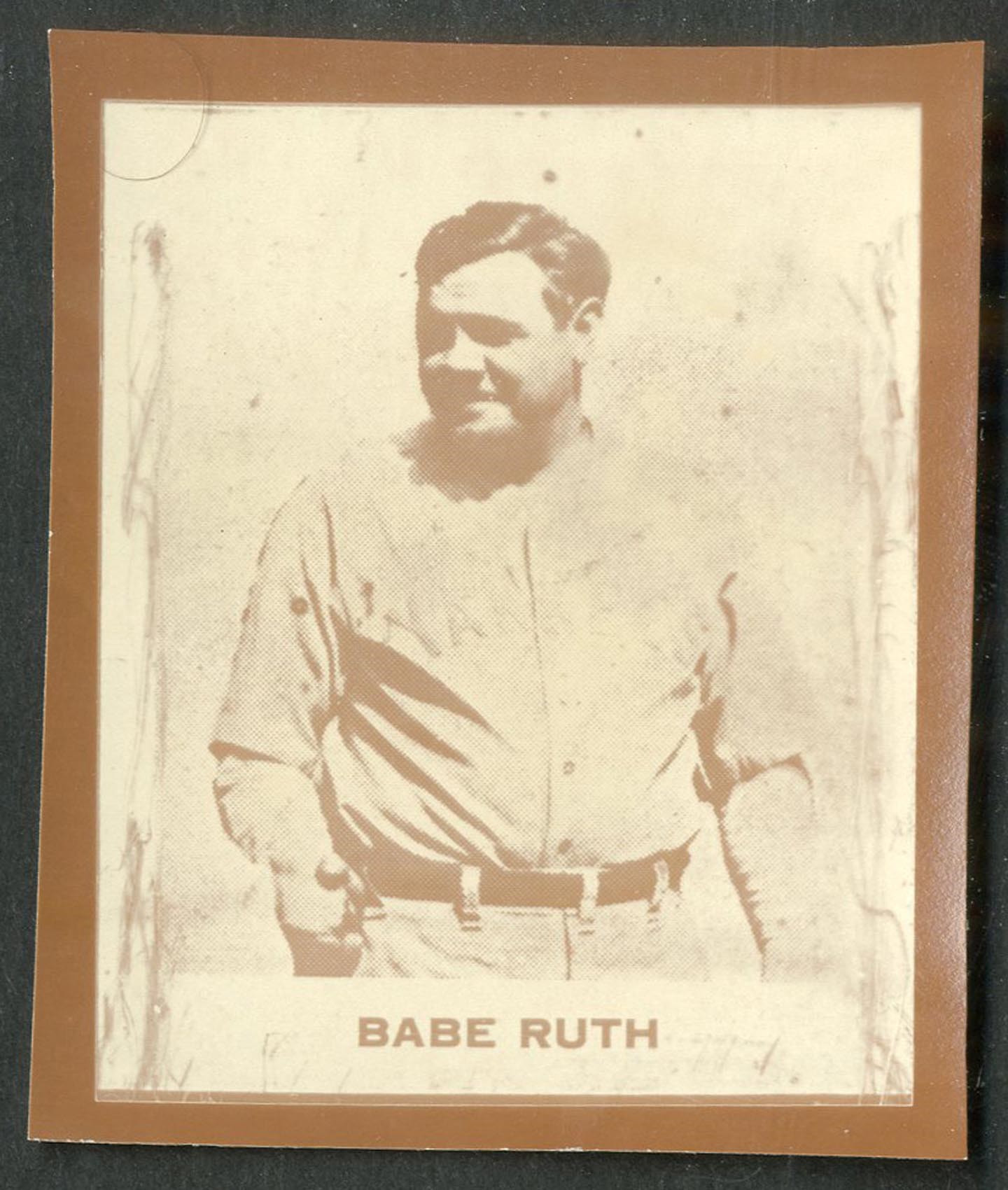 Baseball and Trading Cards - 1930 Ray-o-Print Babe Ruth - RARE!
