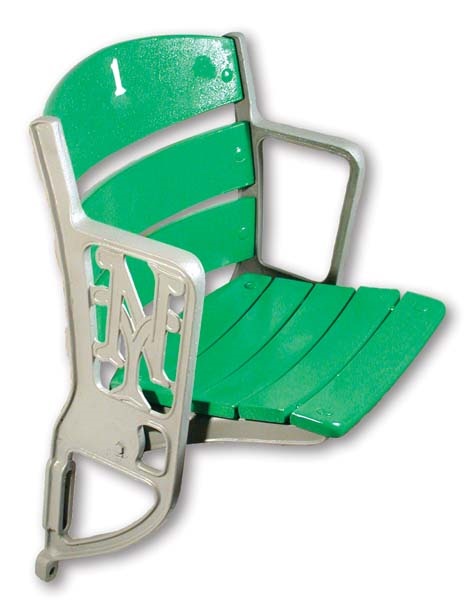 - Polo Grounds Stadium Seat with Figural Side