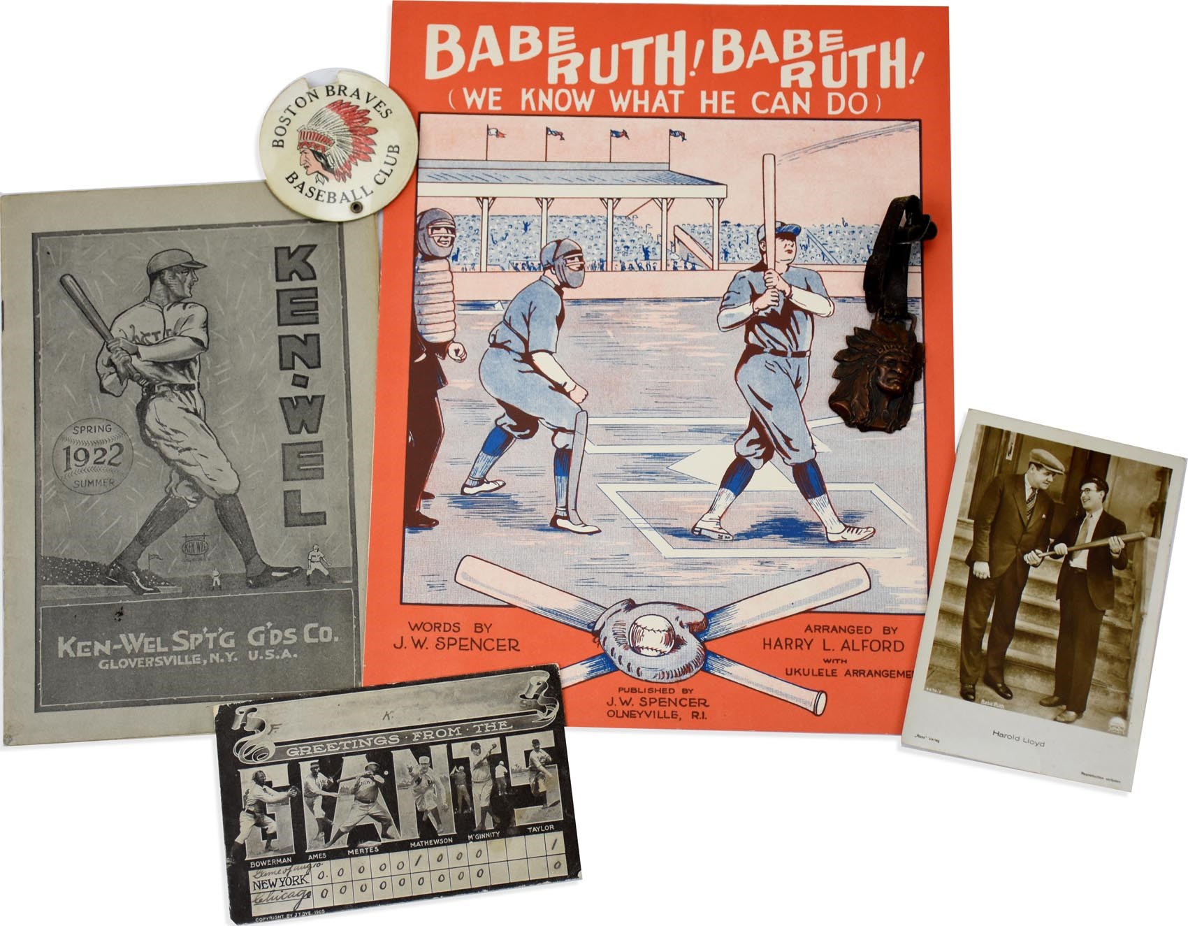 - Babe Ruth & Boston Collection (5)