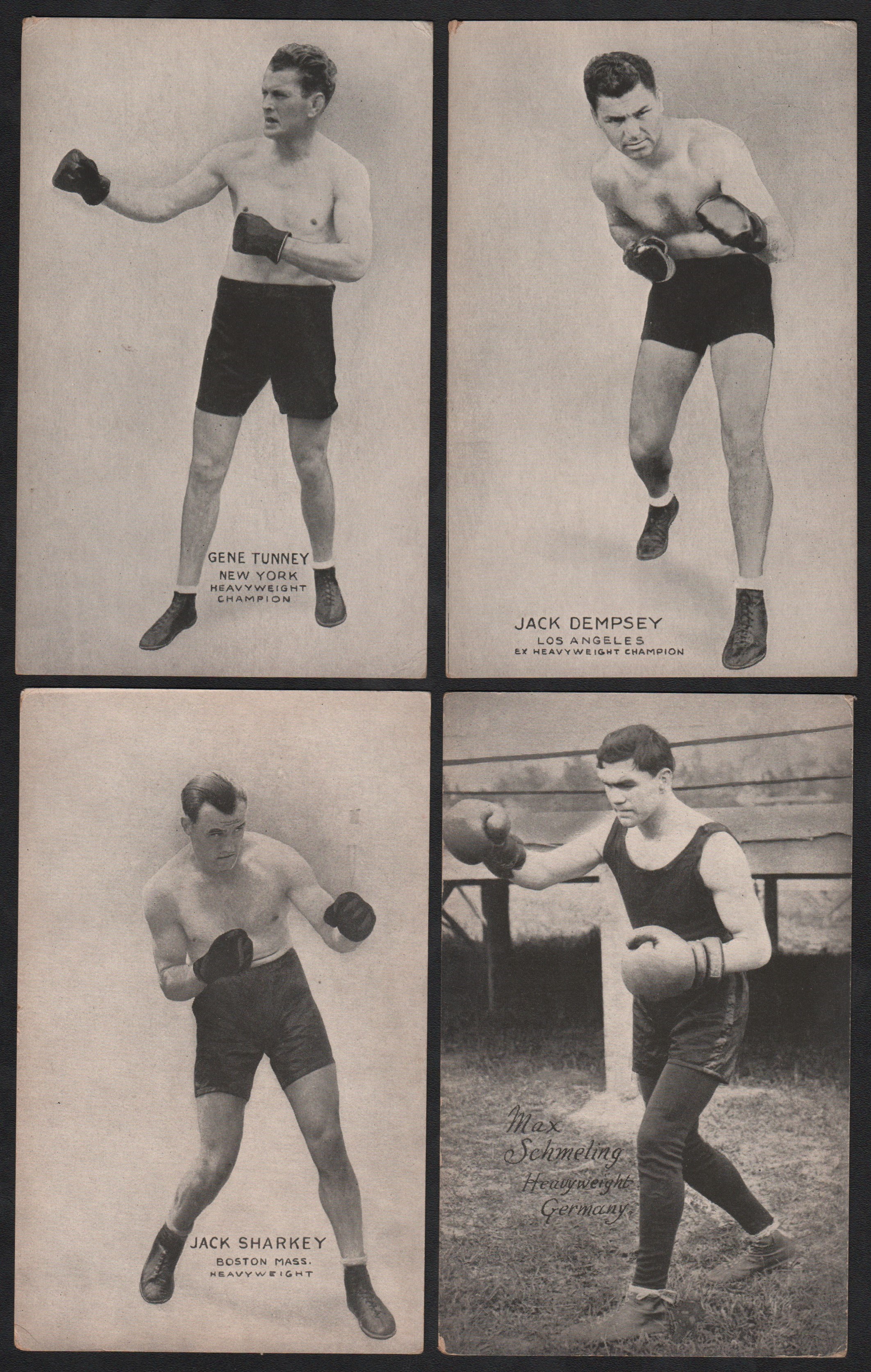 Boxing Cards - Scarce 1920s Boxing Exhibits (34)