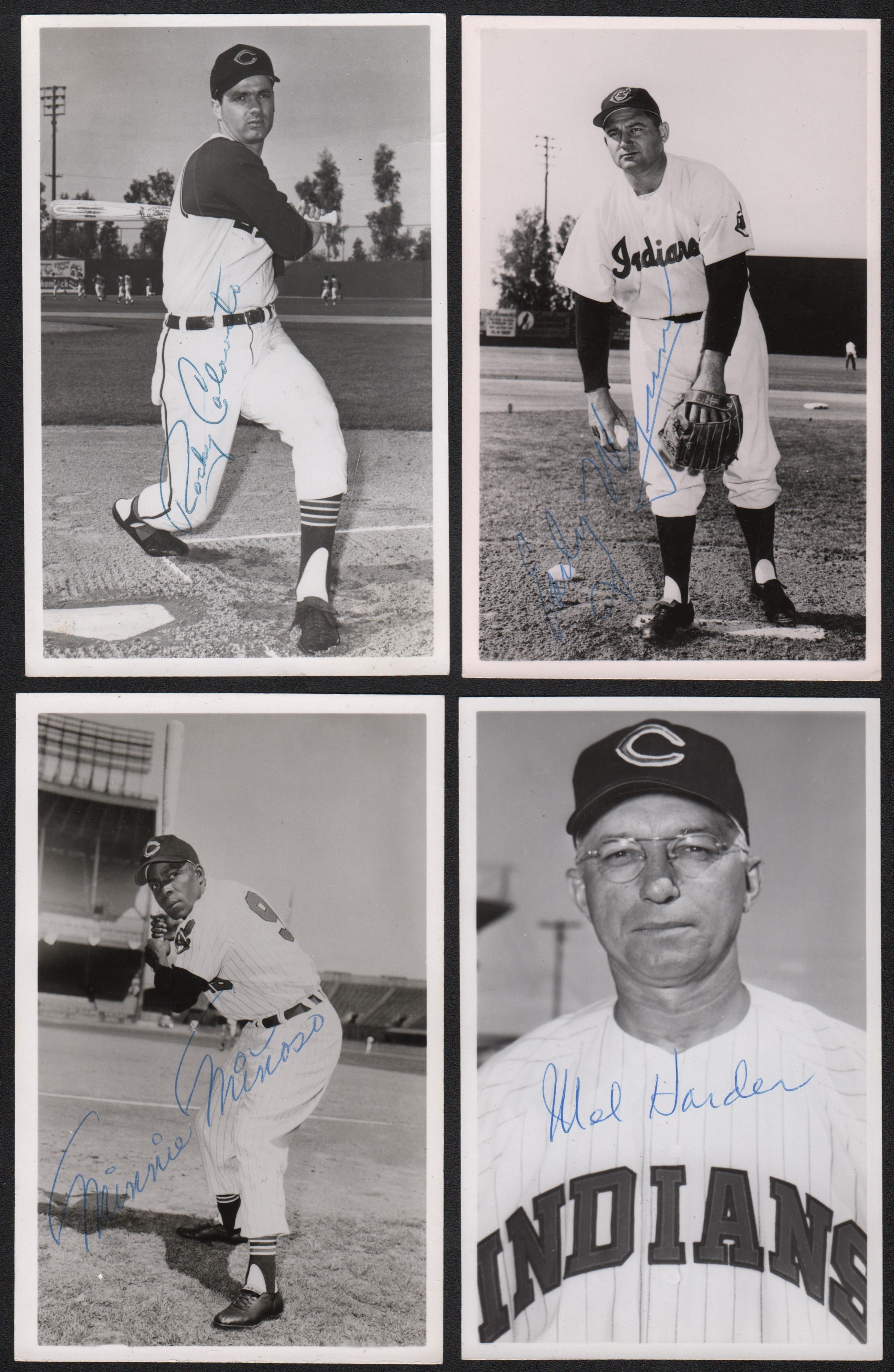 - Cleveland Indians Signed Postcard Collection (48)