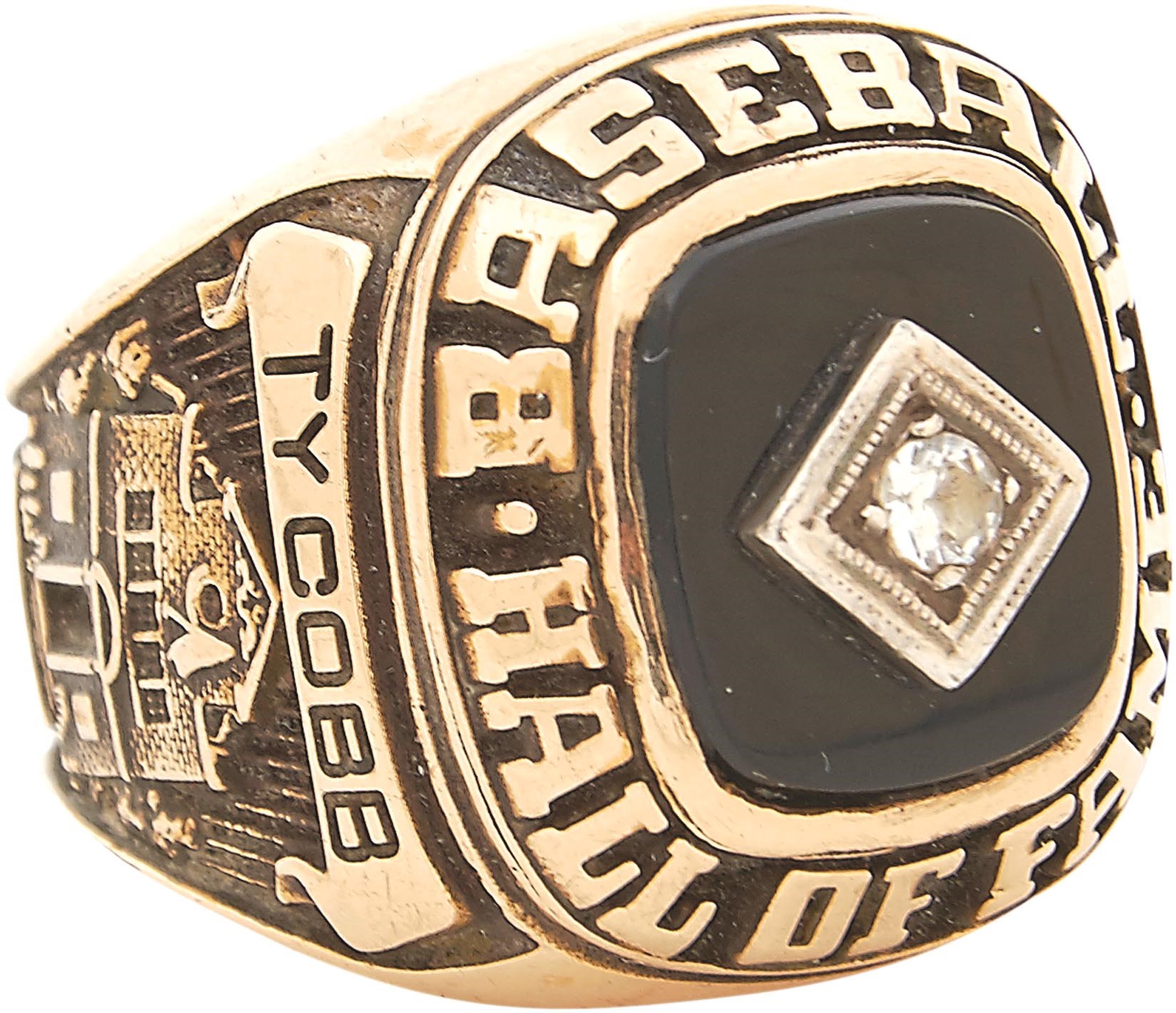 Sports Rings And Awards - Ty Cobb National Baseball Hall of Fame Salesman's Sample Ring