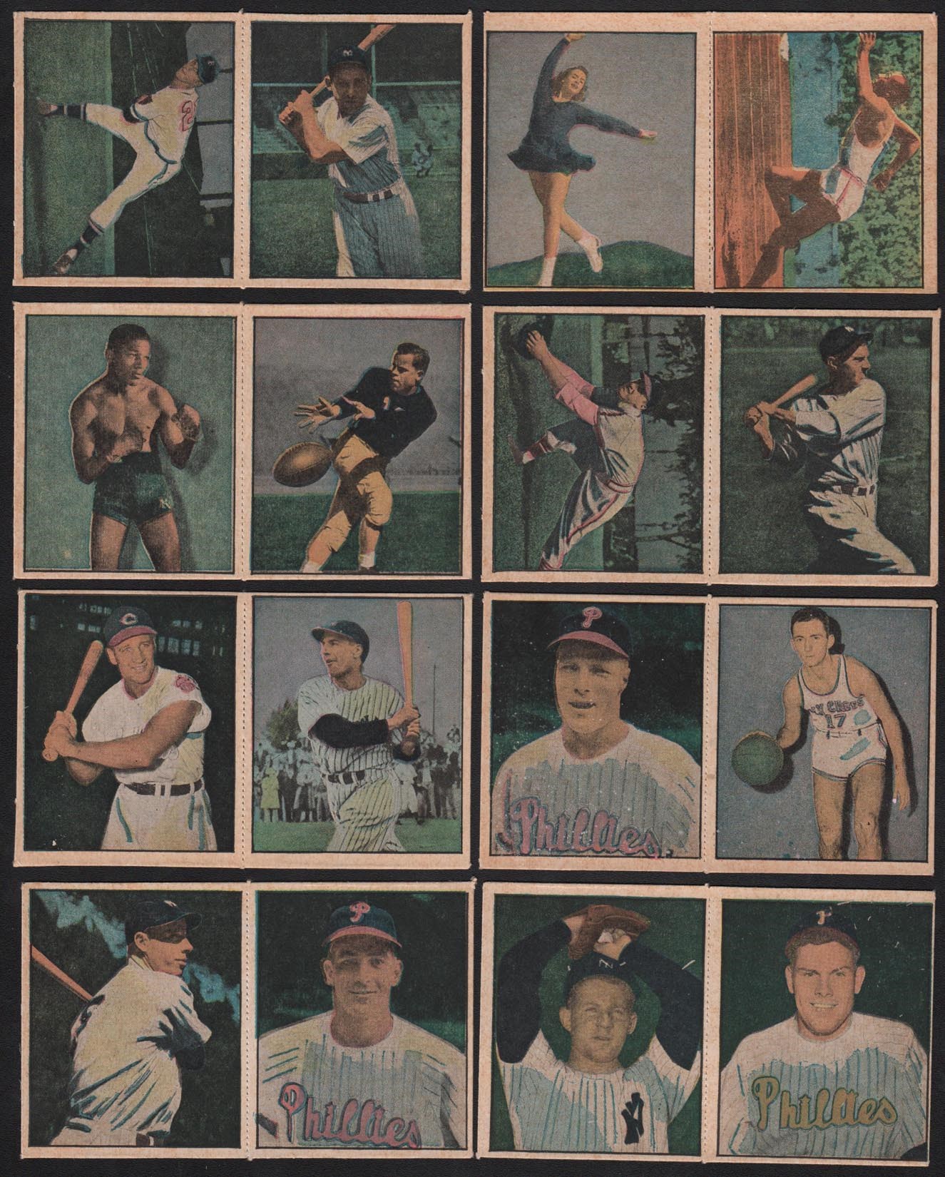 Baseball and Trading Cards - 1951 Berk Ross Complete Set in Original Boxes!