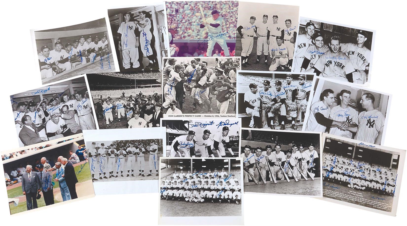 NY Yankees, Giants & Mets - Massive New York Yankees Signed Photograph Archive (1,500+)