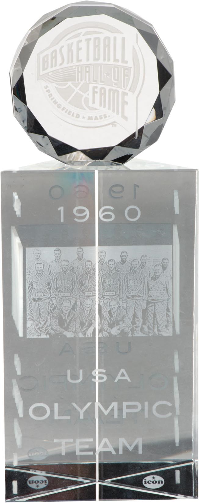 The Oscar Robertson Collection - Oscar Robertson Basketball Hall of Fame Induction Award for 1960 Olympic Team