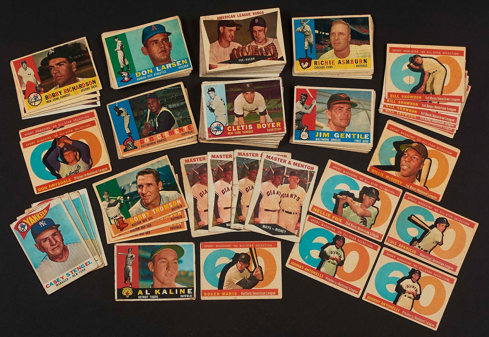 - 1960 Topps Baseball Card Collection (10,000+)