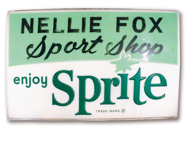 Nellie Fox Bowling Alley Sign (36x60”)