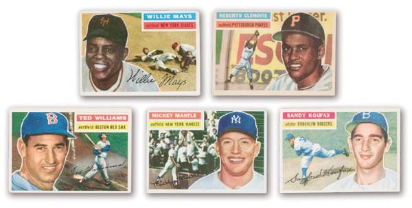 Sports Cards - 1956 Topps Baseball Complete Set