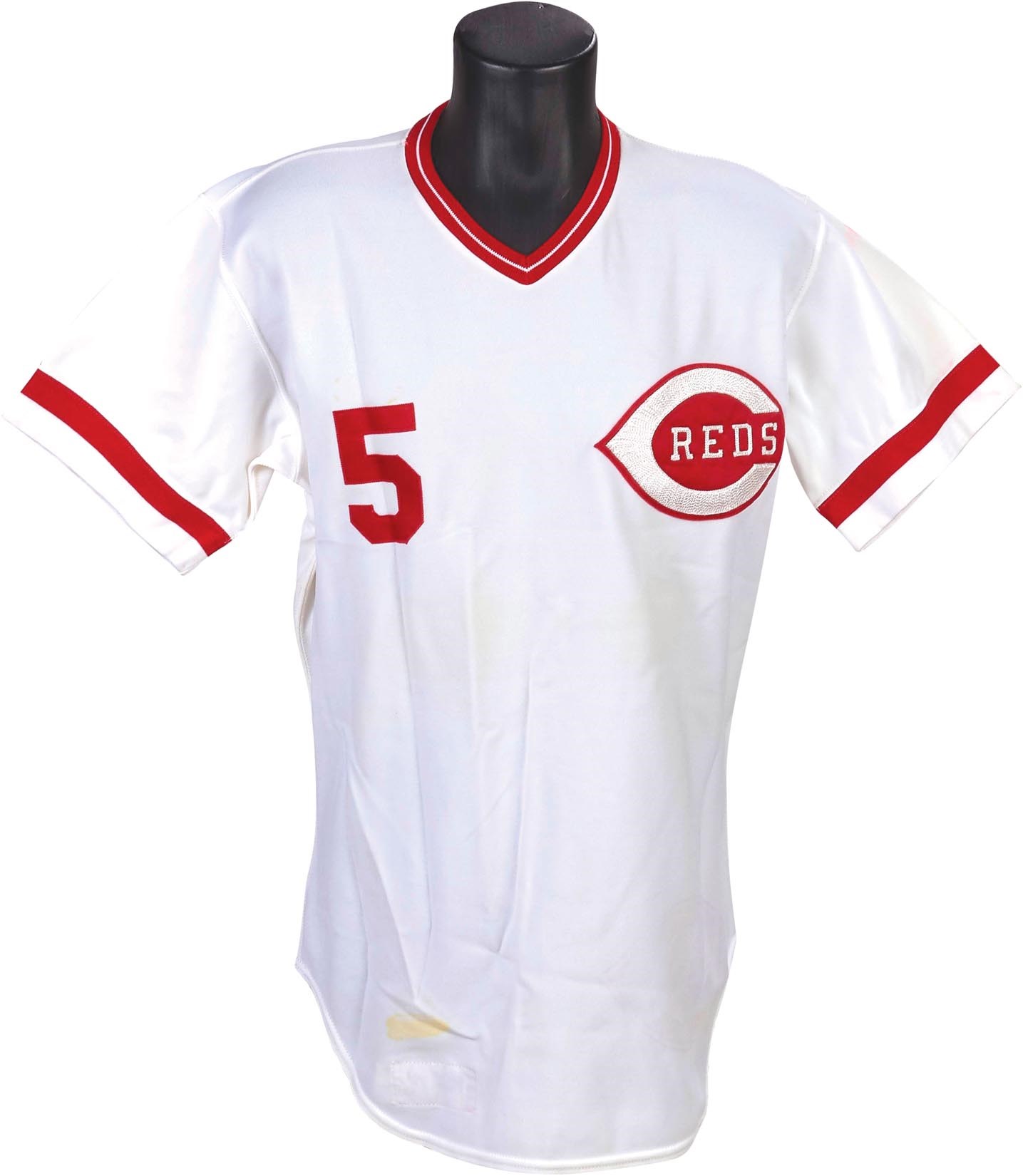 - 1978 Johnny Bench Cincinnati Reds Game Worn Jersey