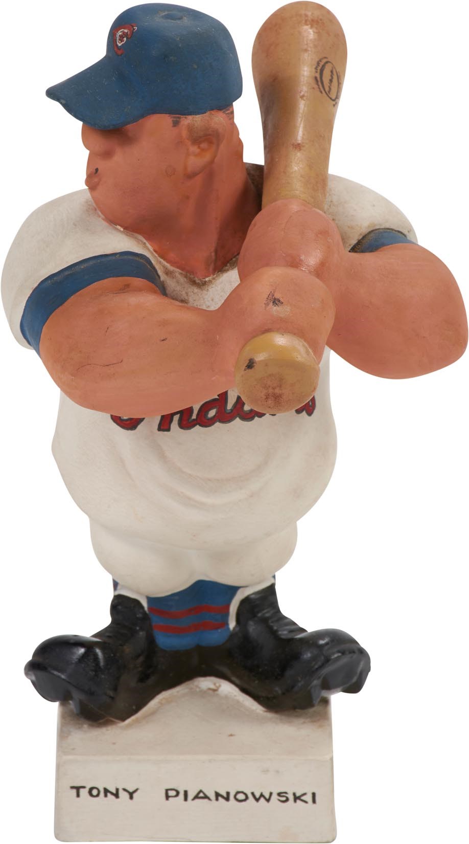 Baseball Memorabilia - One-of-a-Kind Cleveland Indians Statue by Fred Kail