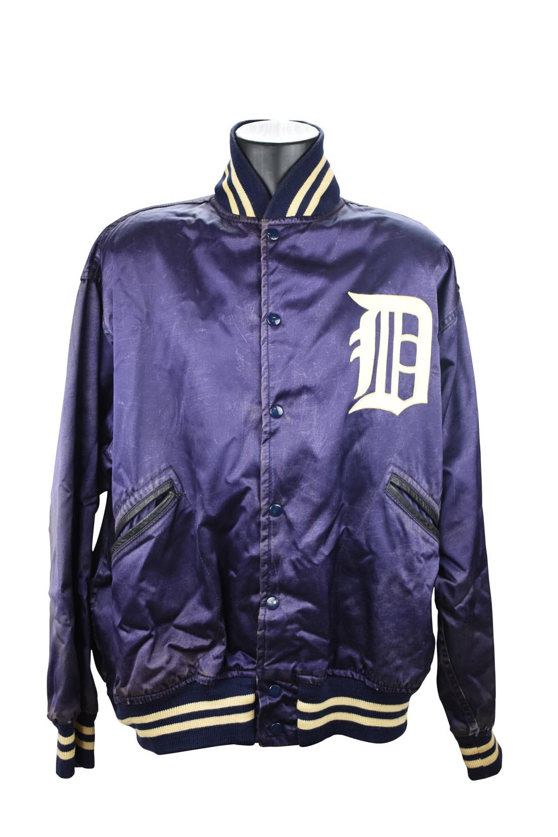 Ty Cobb and Detroit Tigers - Circa 1968 Mickey Lolich Detroit Tigers Satin Jacket with Provenance