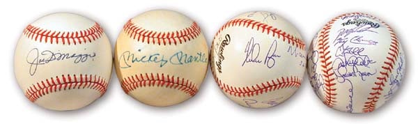 Autographed Baseballs - Signed Baseball Collection (25)