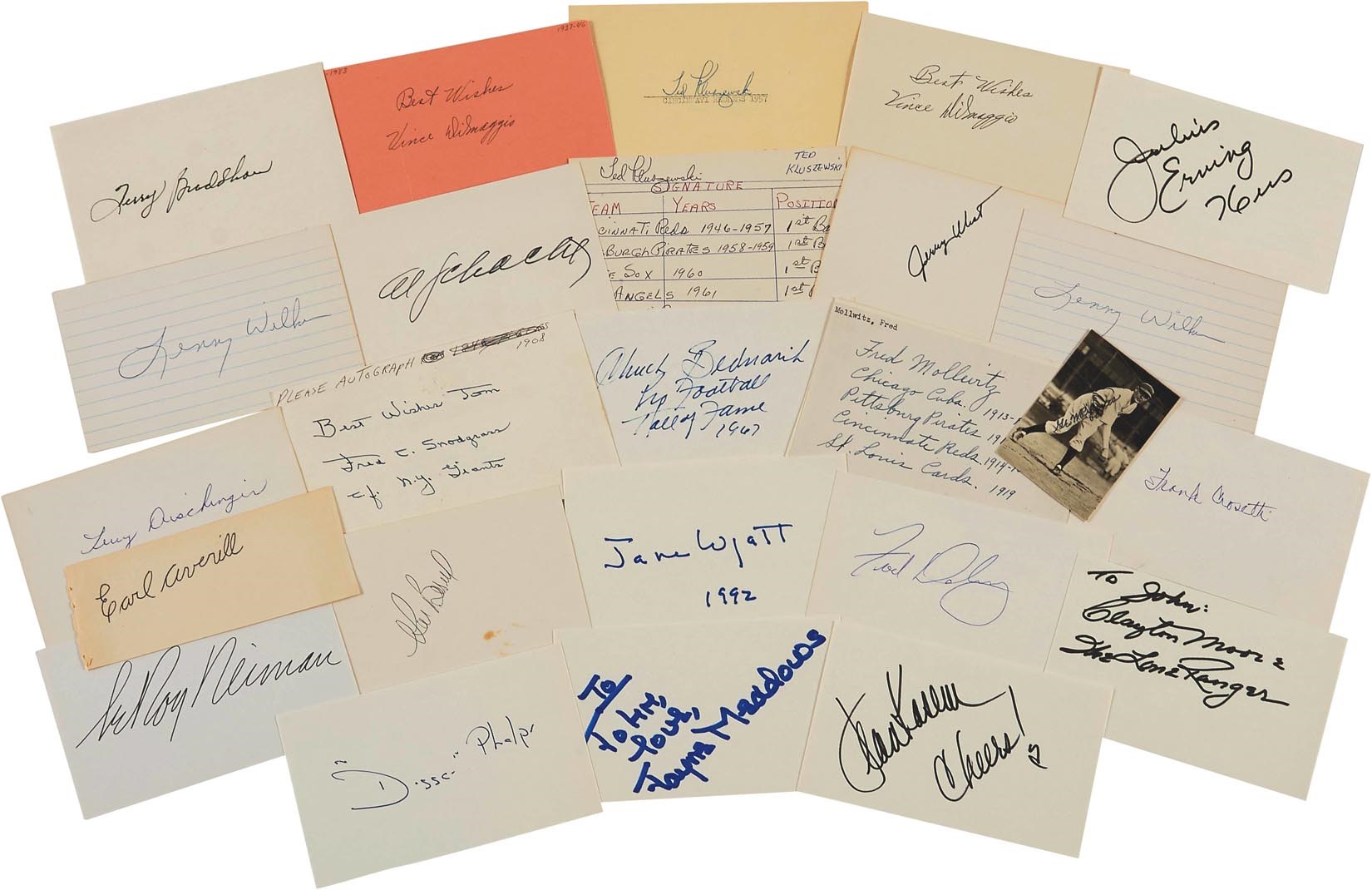 Baseball Autographs - Massive Multi-Sport & Pop Culture Autograph Collection (3500+)