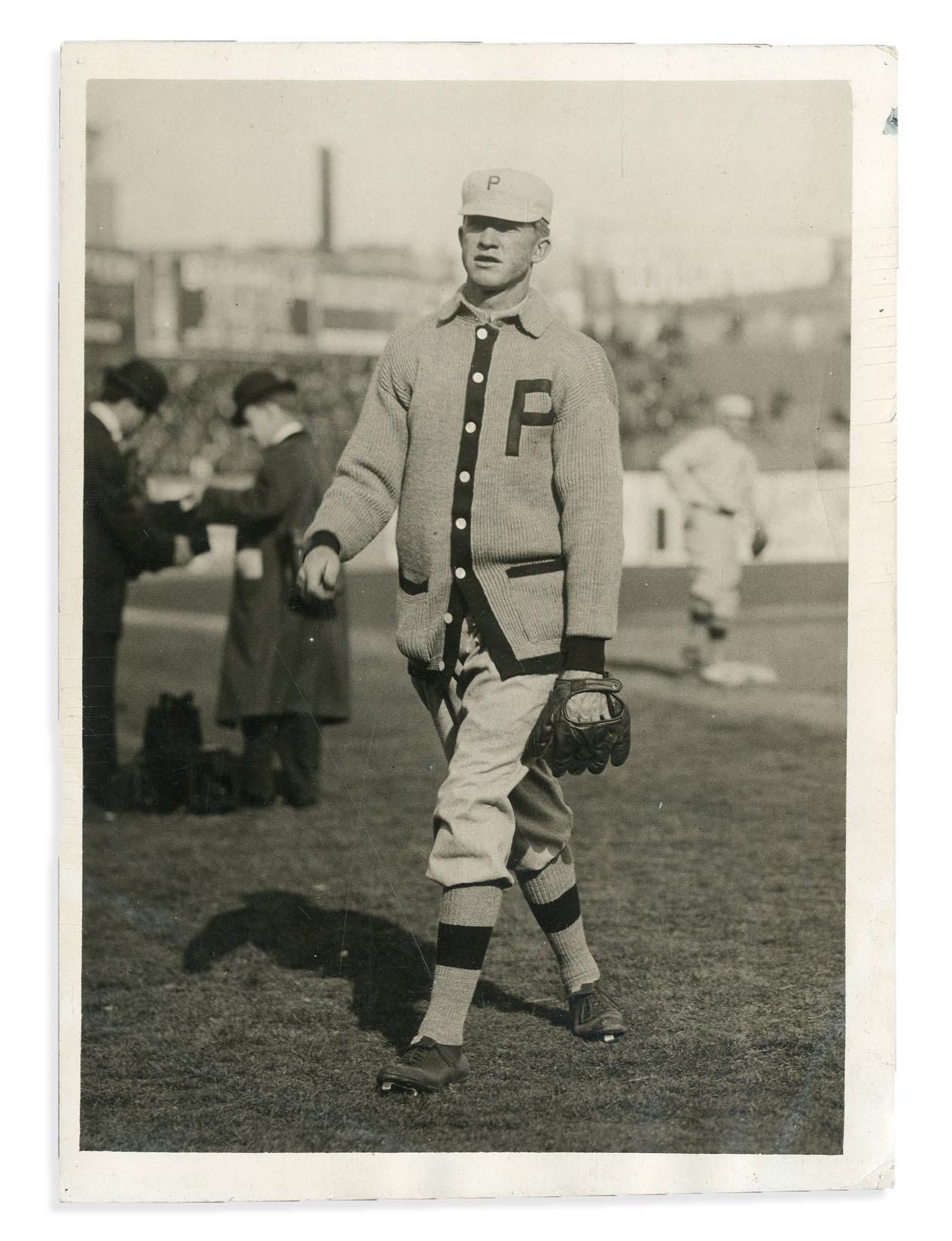 Vintage Sports Photographs - 1911 Grover Cleveland Alexander Rookie Photograph from "The Ring"