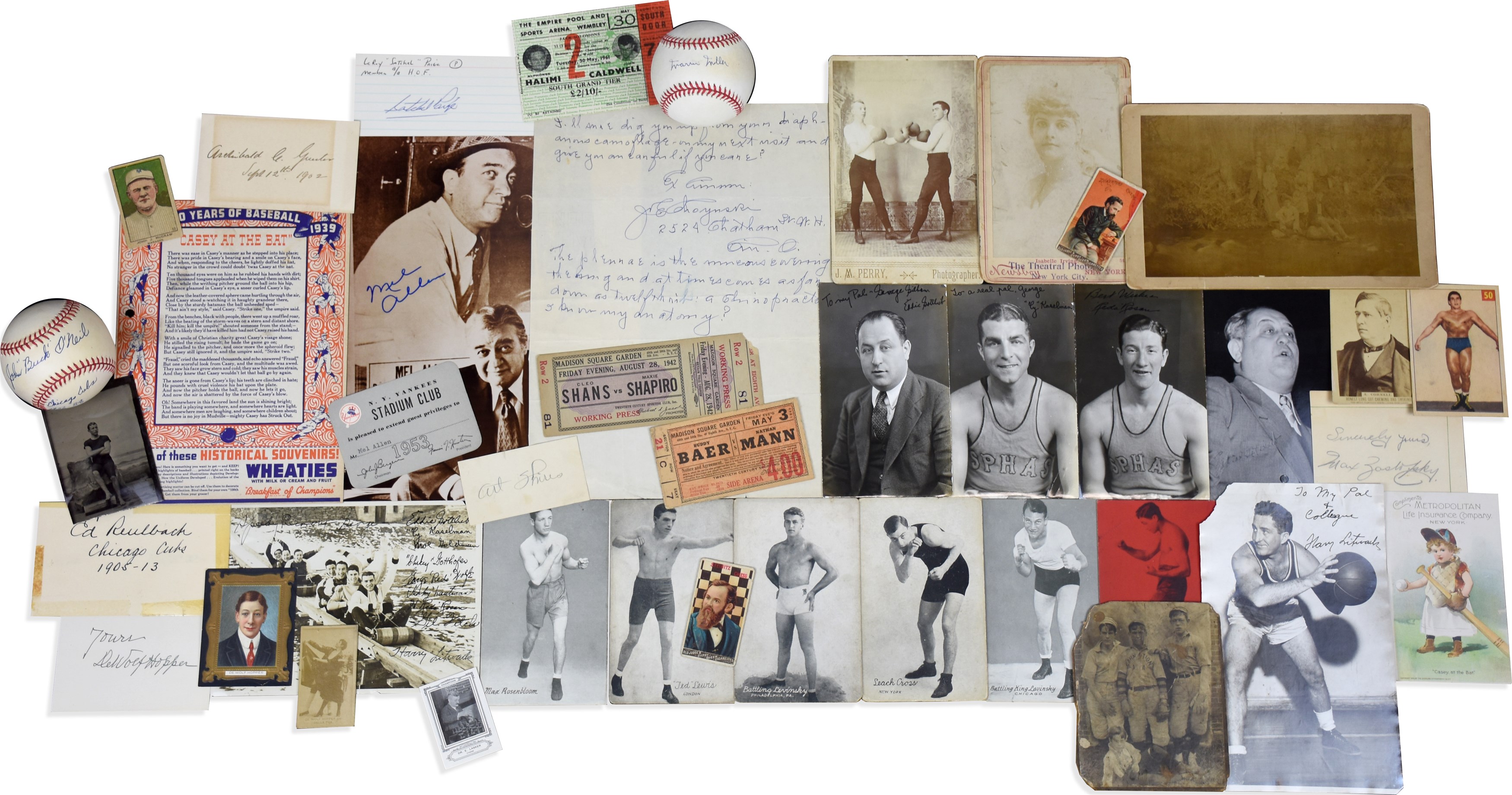 - 1880s-Current Multi-Sport Collection of Autographs, Cards and More (375+)