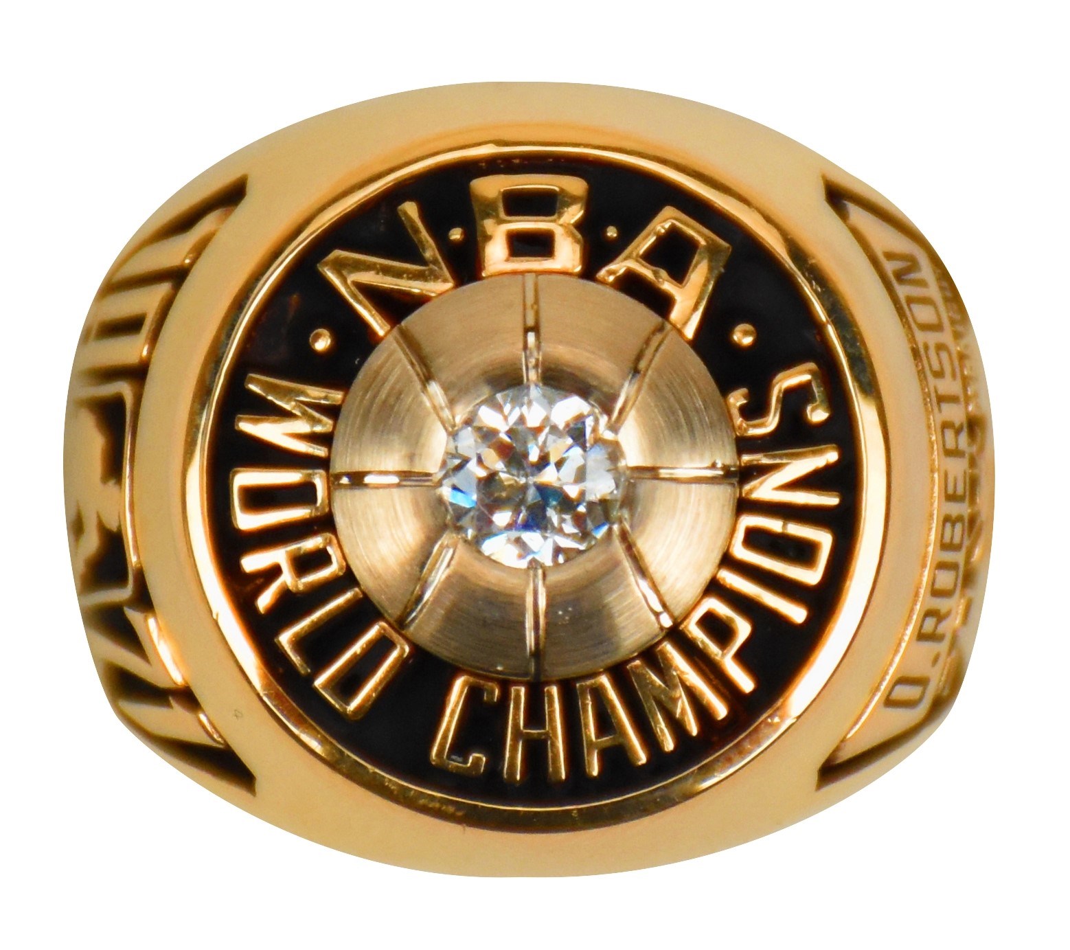 The Oscar Robertson Collection - 1971 Oscar Robertson Milwaukee Bucks NBA World Championship Ring
