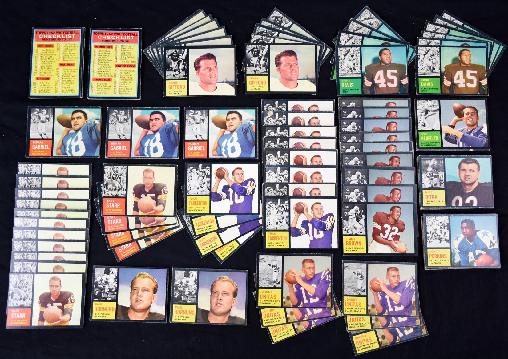 - 1962 Topps Football Card Collection (1,500+)