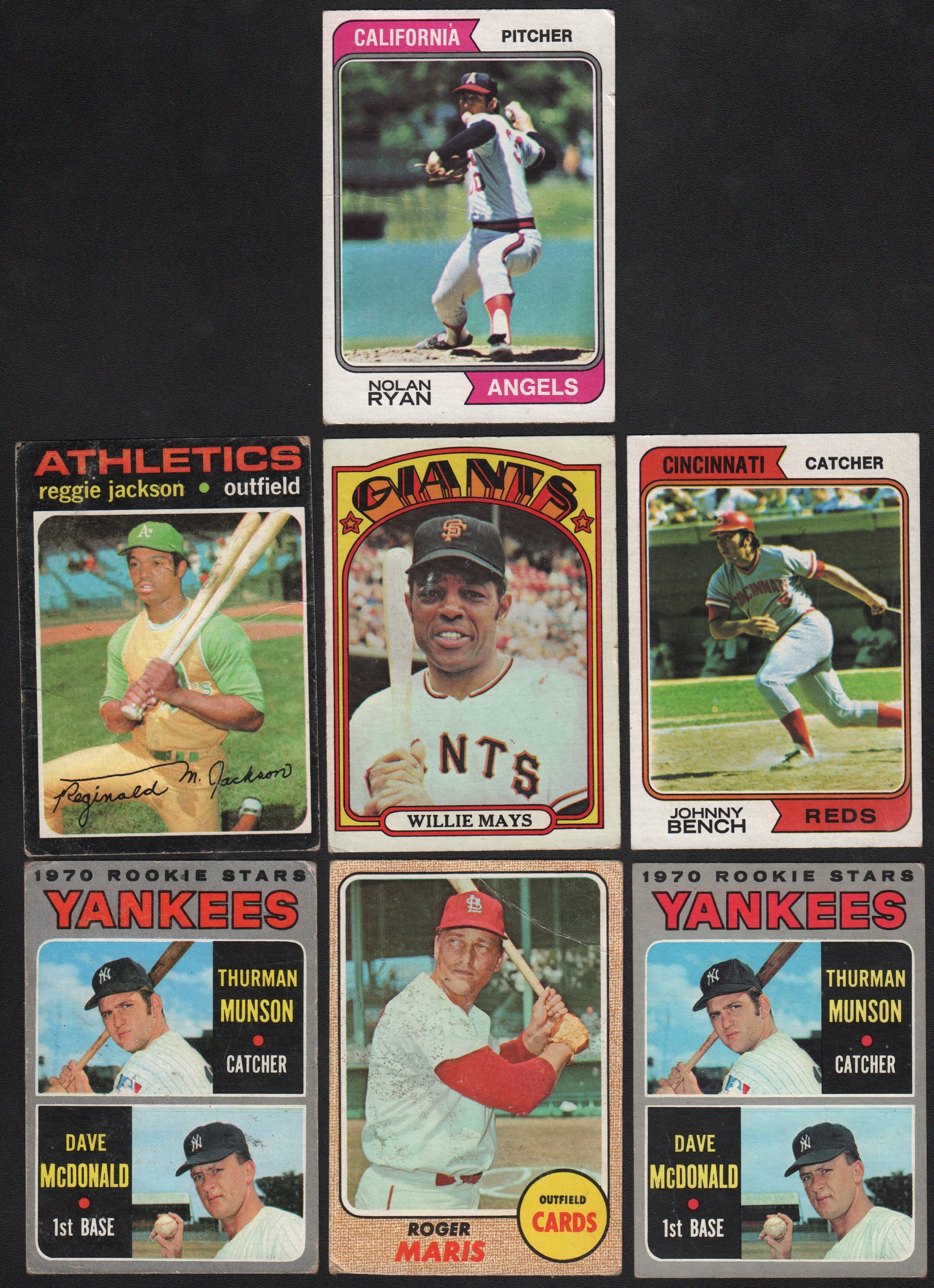 - 1950s-1970s Topps Collection with Lots of Stars (800+)