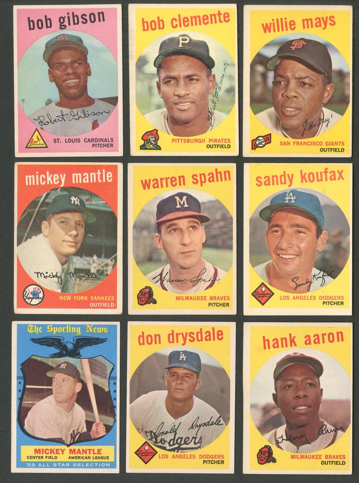 Baseball and Trading Cards - 1959 Topps Complete Set (572/572)