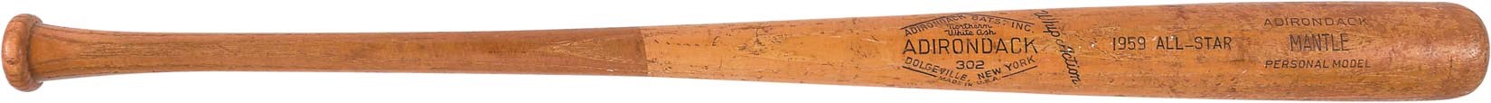 - 1959 Mickey Mantle All-Star Game Used Bat (PSA/DNA LOA)
