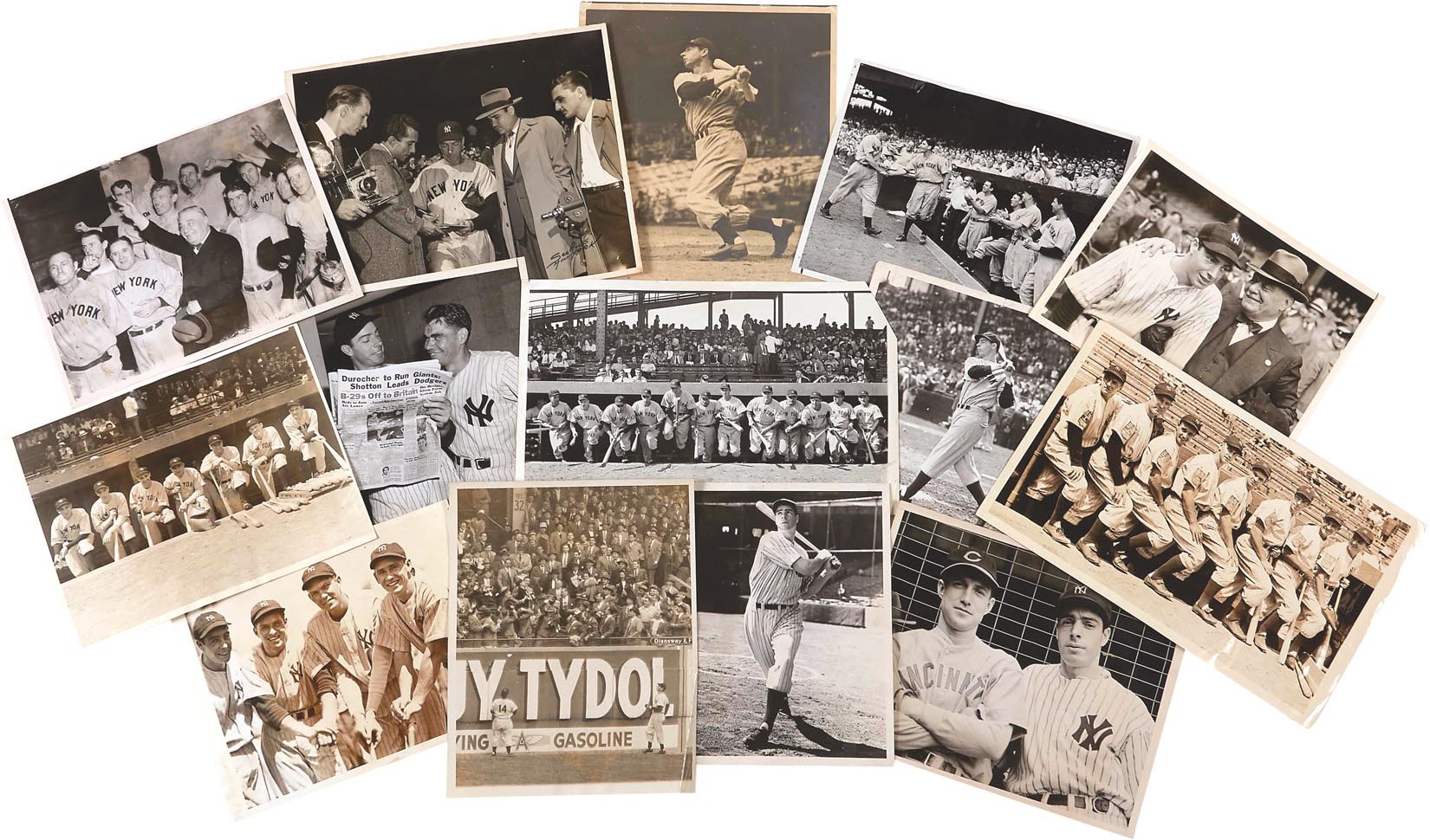 Vintage Sports Photographs - Spectacular Joe DiMaggio Photograph Collection (14)