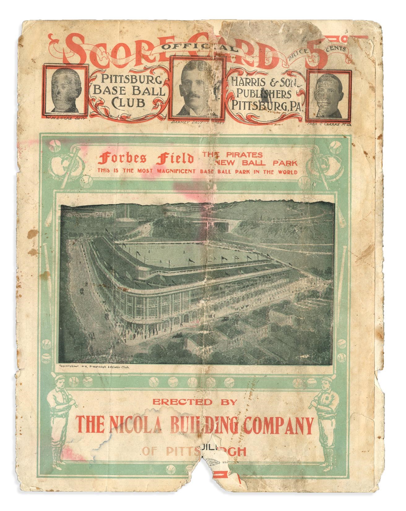 - 1909 World Series Program