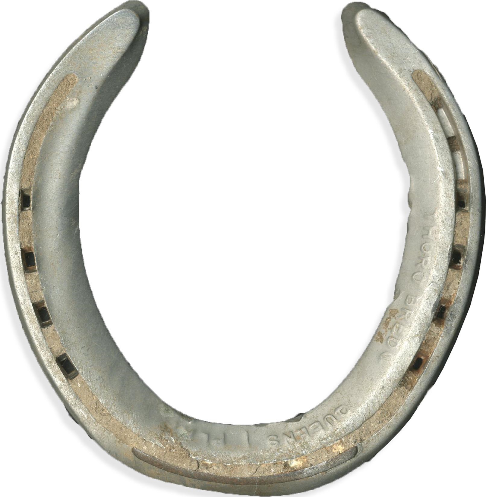 Zenyatta Track Worn Horseshoe