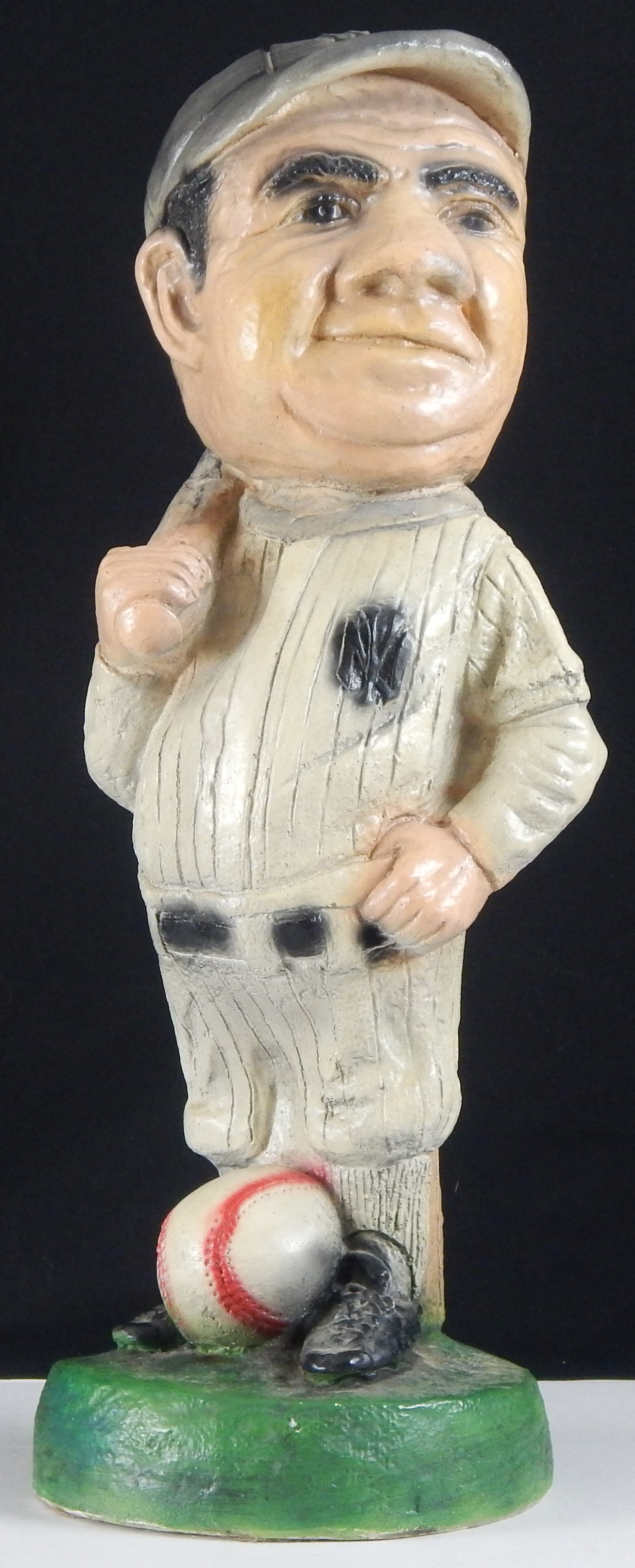 Babe Ruth - 1960s Babe Ruth Scarce Esco-Style Statue with Coin Bank (23" tall)
