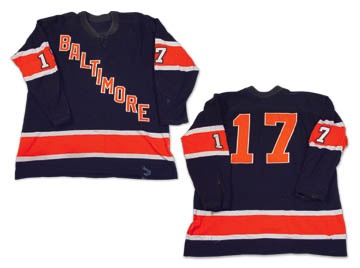The AHL Collection - 1960’s Baltimore Clippers Game Worn Jersey