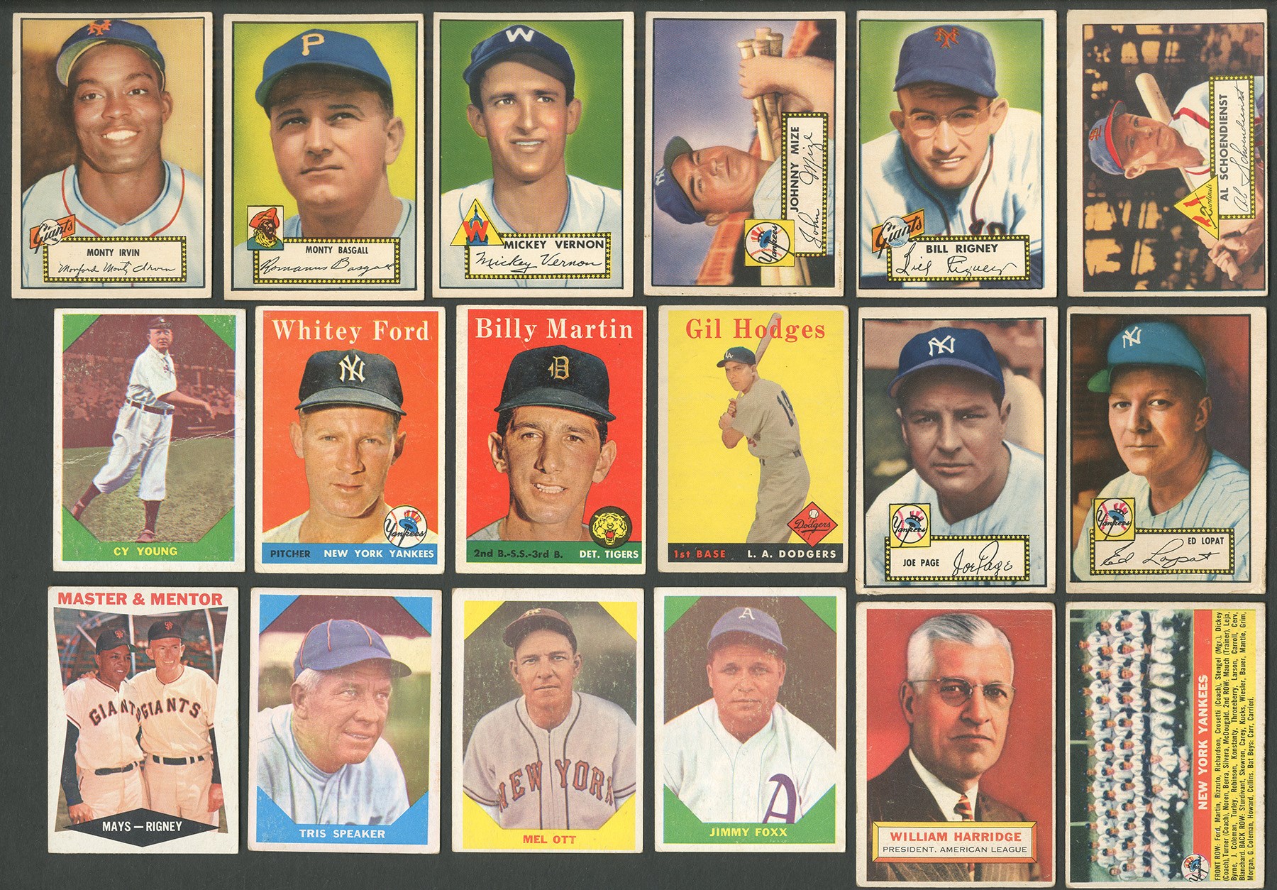 Baseball and Trading Cards - 1930s-60s Topps, Bowman & More Partial Sets Collection (3,500+ Cards from 24 Sets)