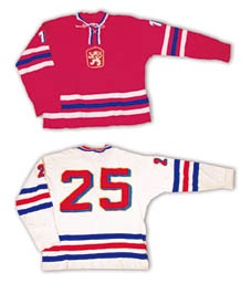 1970’s Czech National Team Game Worn Jerseys (2)