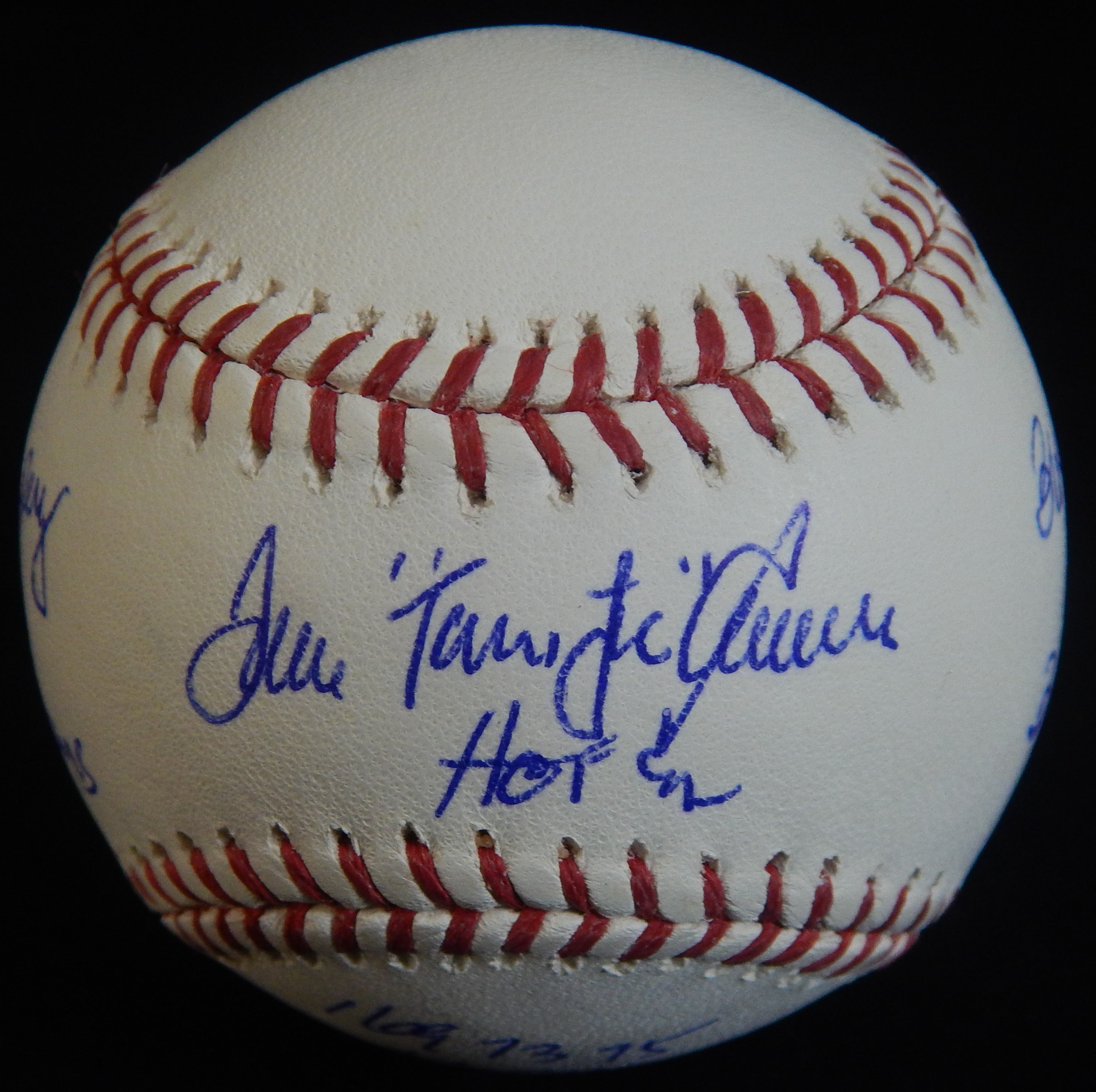 - Tom "Terrific" Seaver Multiple Stat Notation Single Signed Baseball - PSA/DNA