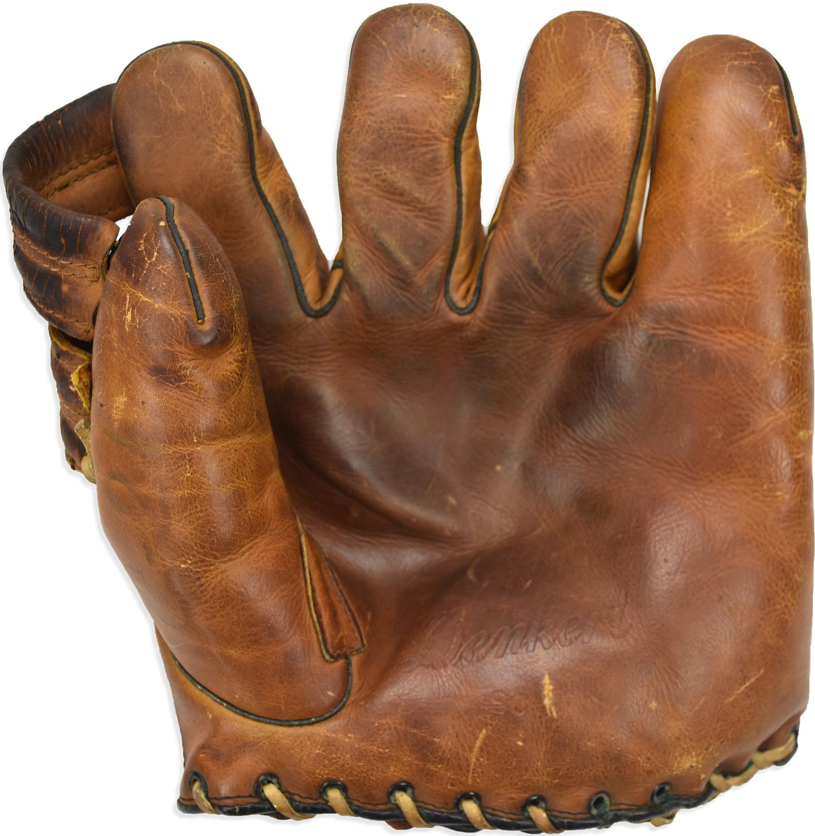 NY Yankees, Giants & Mets - 1938 Spud Chandler New York Yankees Game Used Glove
