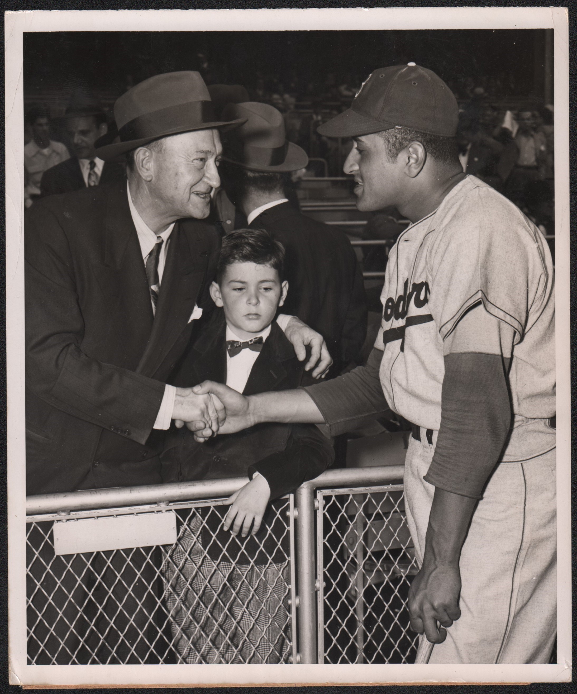 - Ty Cobb Don Newcombe 1949 World Series Type I Photograph