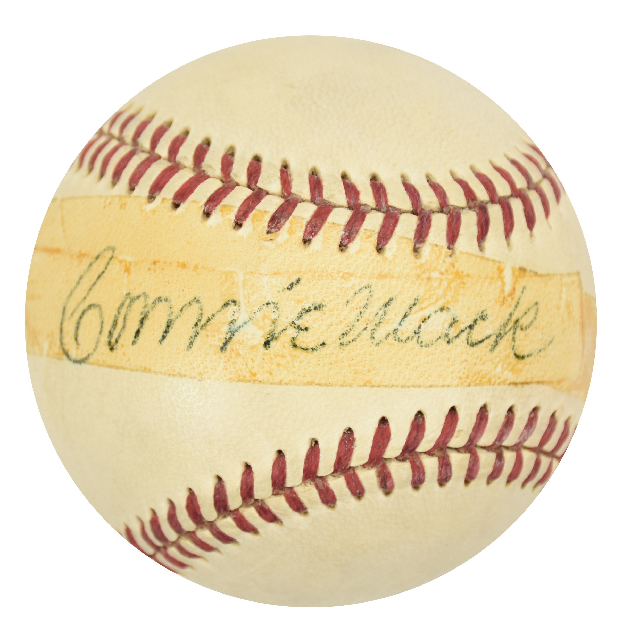 Baseball Autographs - Connie Mack Single-Signed Baseball (PSA)