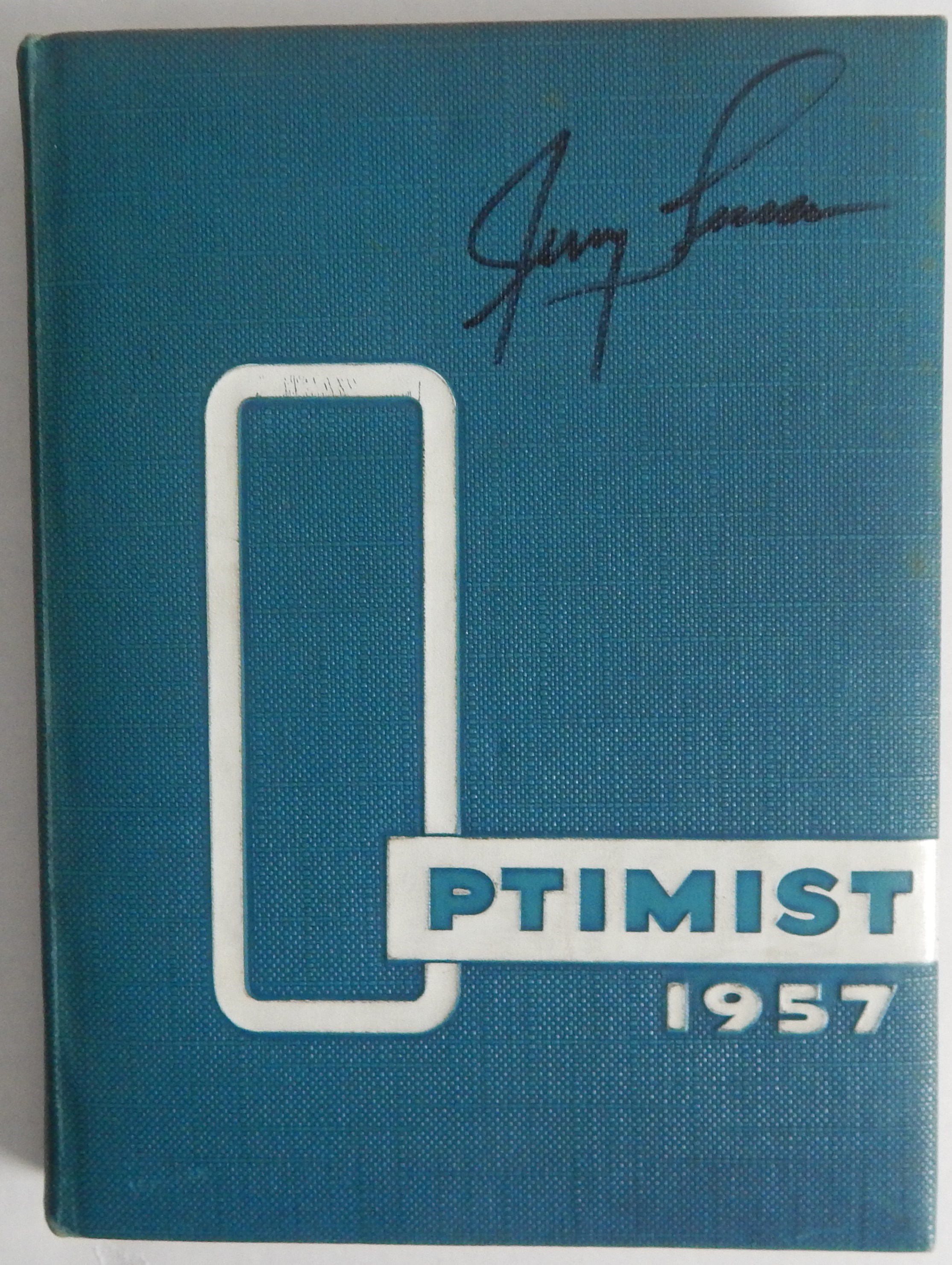 Autographs - Jerry Lucas Signed Yearbook