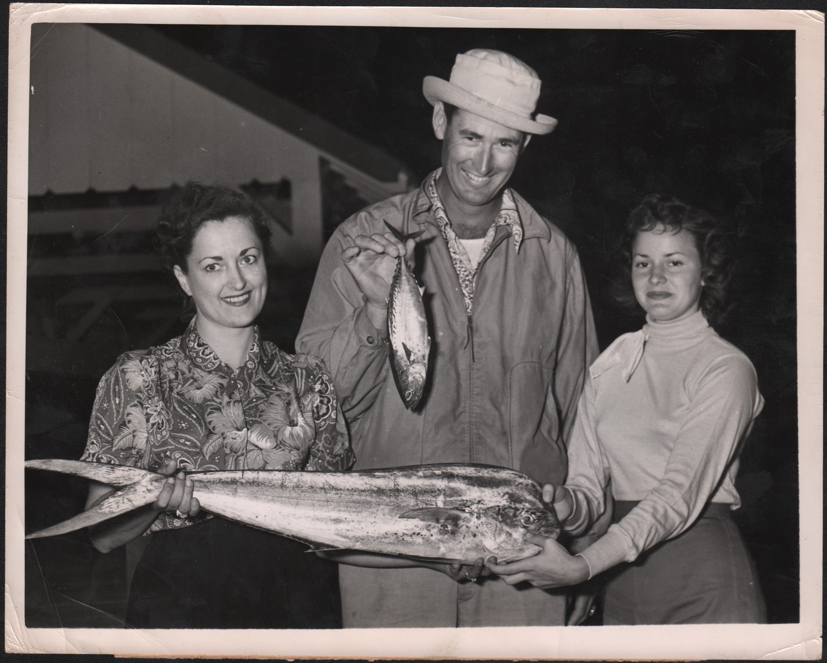 Mr. & Mrs. Ted Williams Fishing Tournament Photograph